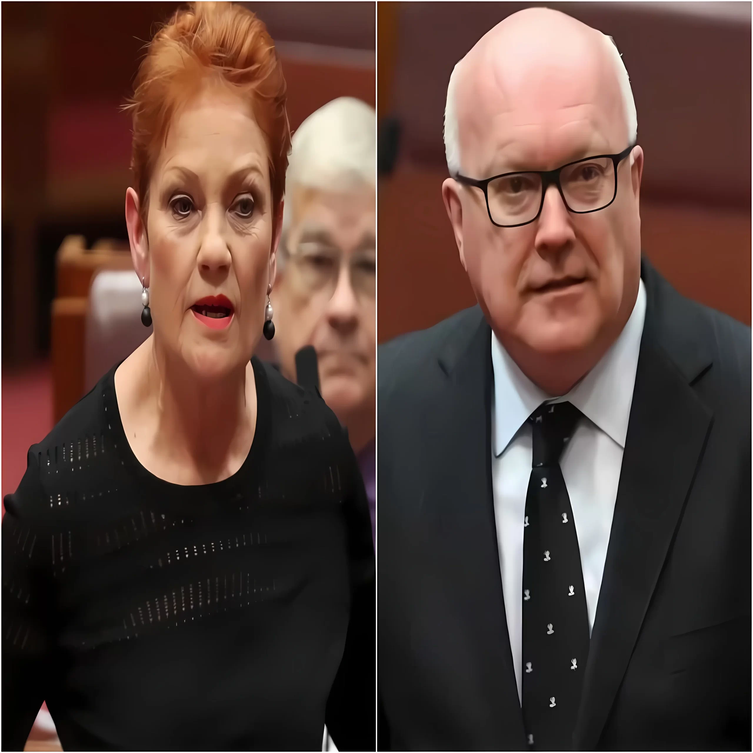 🚨 Labor & Greens Go Absolutely Wild – Pauline Hanson Obliterates George Brandis Over Her Legendary Burqa Stunt In Parliament!💥