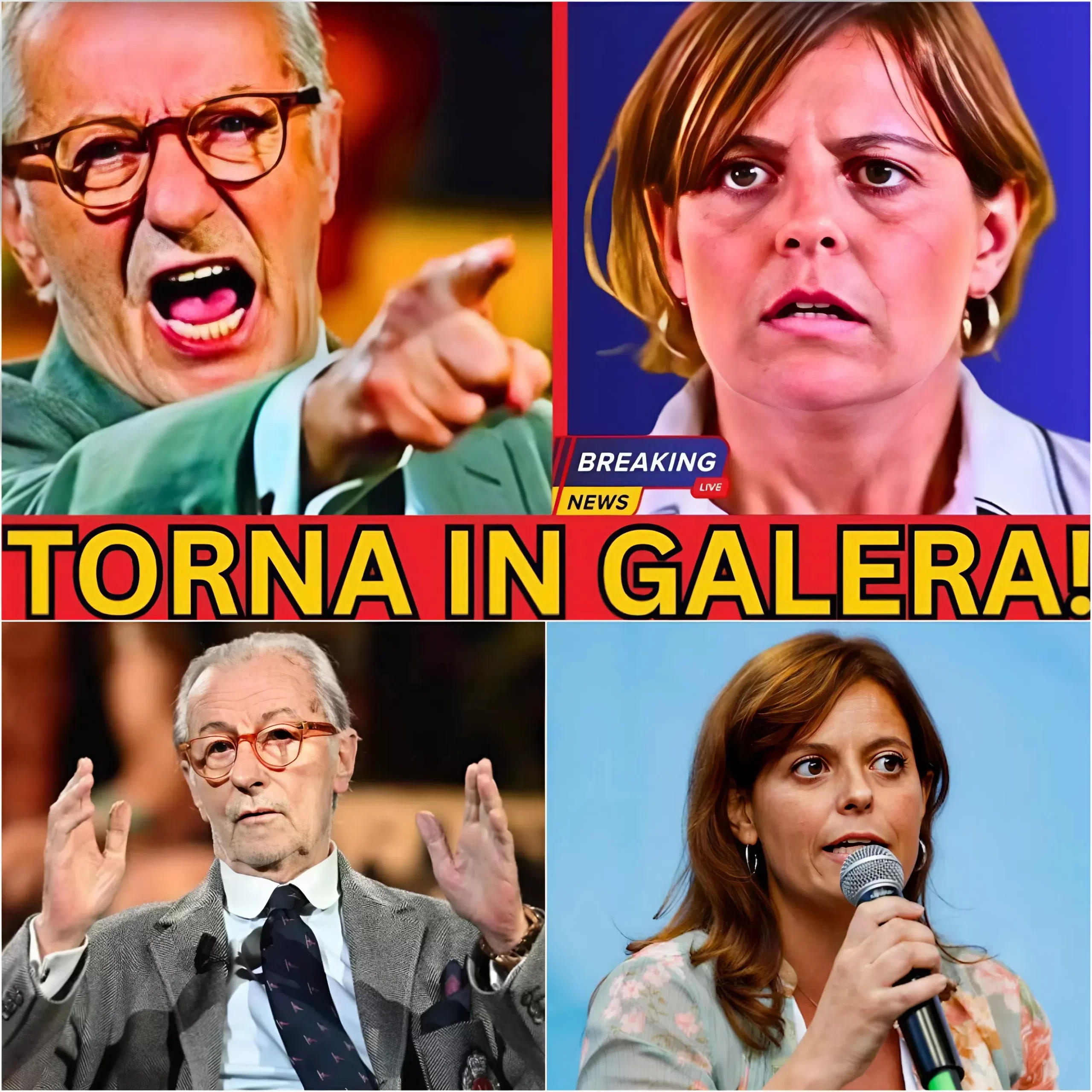 Vittorio Feltri ha travolto Ilaria Salis in prima serata, con un affondo durissimo che ha acceso lo studio. Il direttore ha puntato il dito contro quelle che considera contraddizioni evidenti: l’occupazione di immobili, i debiti accumulati e, oggi, l’incarico a Bruxelles retribuito con fondi pubblici. “Una pagina imbarazzante per il Paese”, ha incalzato, mettendo sotto i riflettori quella che ha definito l’incoerenza di una presunta paladina sociale proveniente da ambienti agiati. Un confronto ad altissima tensione che ha lasciato l’europarlamentare in evidente difficoltà davanti a milioni di telespettatori. Siamo davvero a un punto di svolta nel dibattito su legalità e responsabilità? Scopri tutti i retroscena e i passaggi chiave di questo acceso faccia a faccia nell’articolo completo. 👇