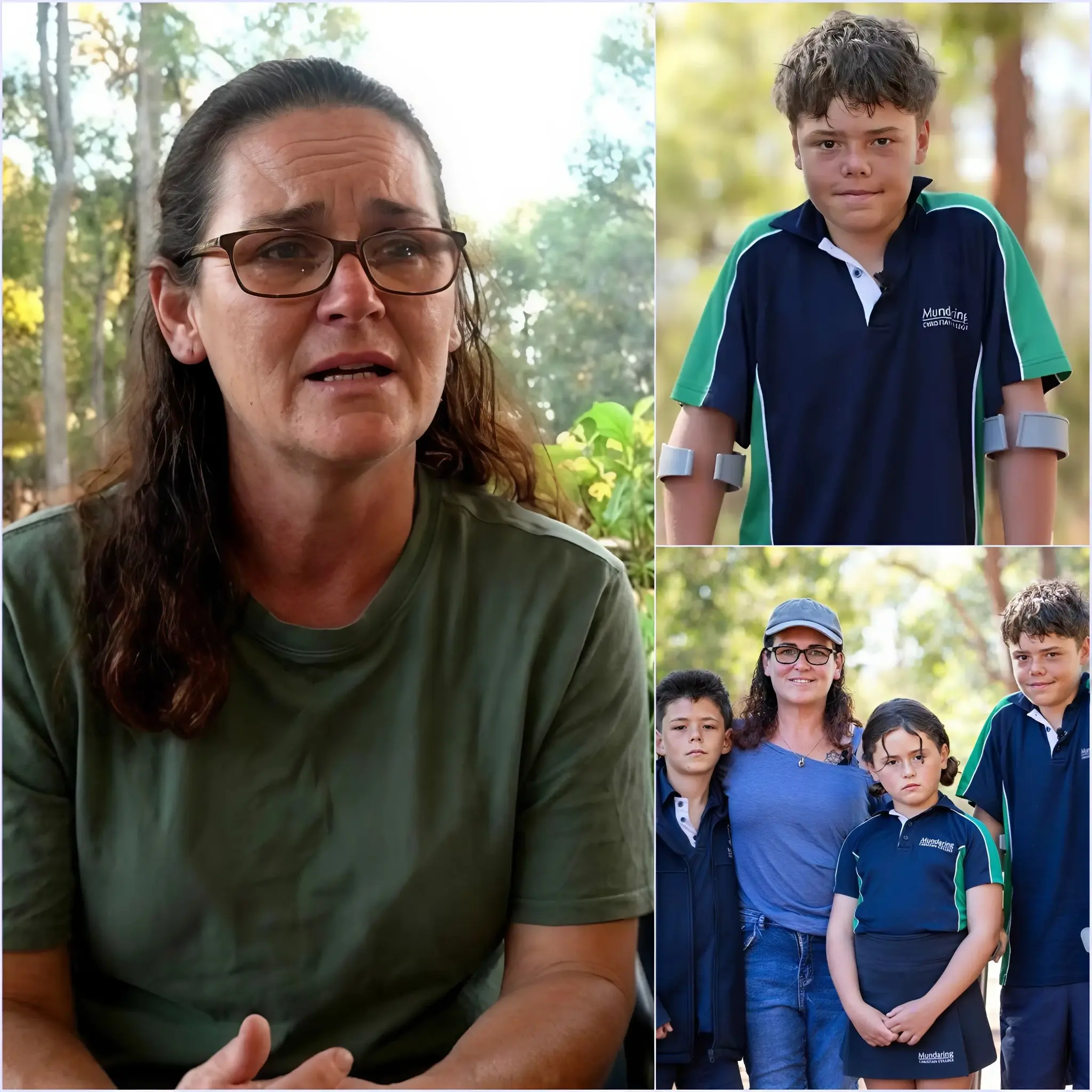 HEARTBREAKING NEWS 😢 Just 30 minutes ago, Joanne Appelbee, mother of Austin Appelbee, the 13-year-old boy who swam 4 km in nearly four hours through the turbulent waters of Quindalup to save his mother and two siblings, shocked everyone with the announcement that Austin Appelbee, my son, has now…