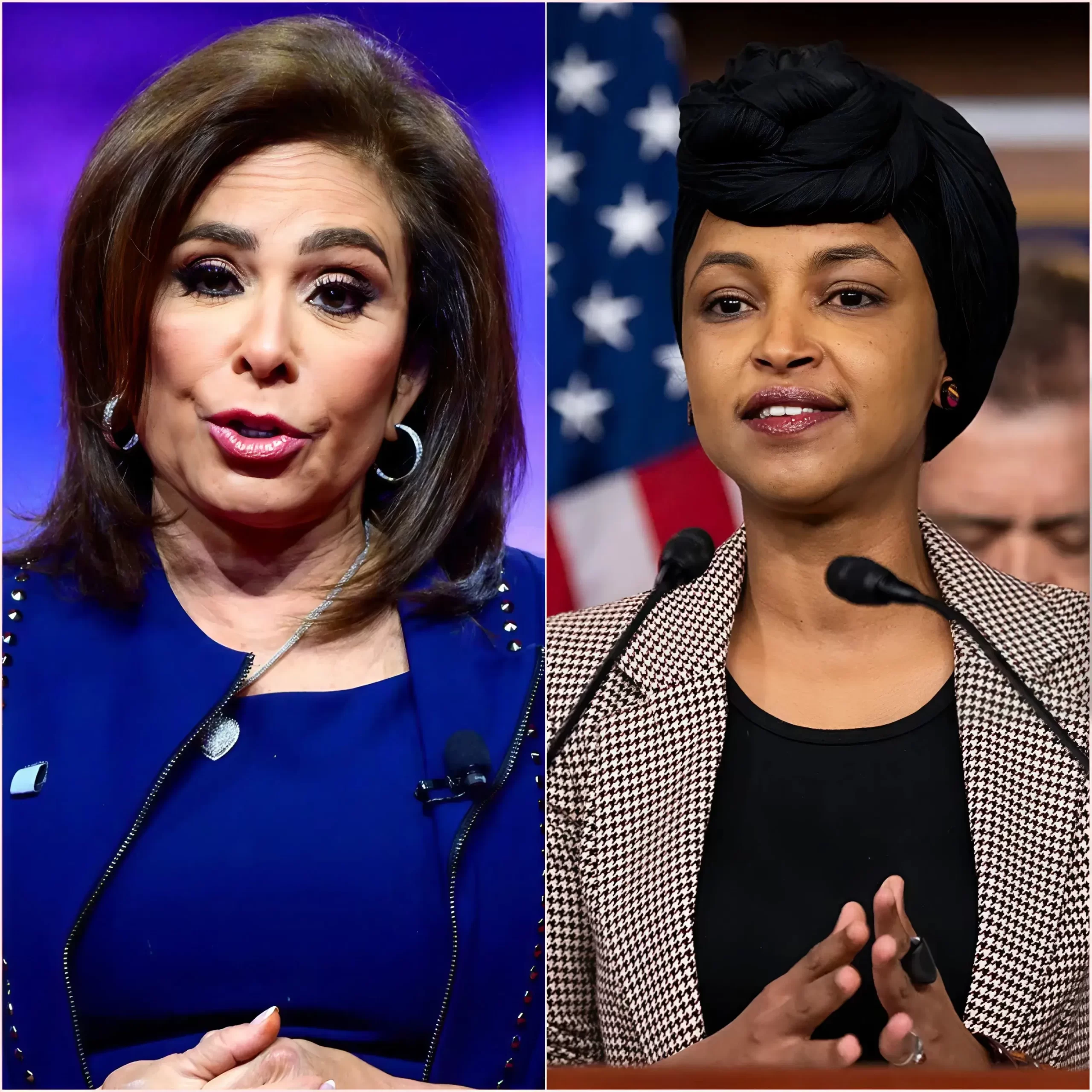 🚨 SHOCKING NEWS: Jeanine Pirro released Ilhan Omar’s “black file” live on air, completely silencing CNN! No argument, only the cold truths were read aloud, freezing the entire studio. The 11 seconds of terrifying silence on live broadcast have become one of the most haunting moments in television history. Viewers are frantically searching for this clip. What horrifying truth behind that file caused such shock among the producers? See details below 👇👇