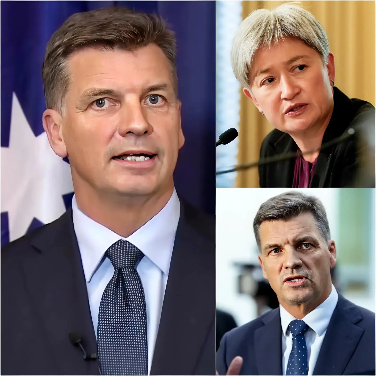 🔥 TENSION ERUPTED: Conservative MP Angus Taylor – the newly elected Opposition Leader – announced a shocking amendment to the “Combatting Antisemitism, Hate and Extremism Act,” requiring only those BORN IN AUSTRALIA to hold sensitive positions in national security, intelligence, or the Home Office – directly citing the Bondi Beach massacre and the case of 34 ISIS-linked families from al-Roj camp in Syria who attempted to “escape” back to Australia but were stopped. He stated emphatically: “After Bondi and the threat from Syria, Australia cannot take any more risks! Security leaders must be genuine Australians from birth – no naturalization, no dual loyalty, no risk from those who chose ISIS over Australia!” The Coalition, One Nation, and a host of conservative voters applauded enthusiastically, calling it a “turning point for the security of Indigenous people,” with polls showing a surge in support of 15-20% in NSW/VIC/QLD. Penny Wong angrily called it a “blatant racist attack, exploiting fear to divide,” but public opinion largely supported Taylor because the fear of terrorism still lingered after Bondi. Just 12 minutes later, Angus Taylor immediately responded with a concise 11-word statement that was both brief and scathing…