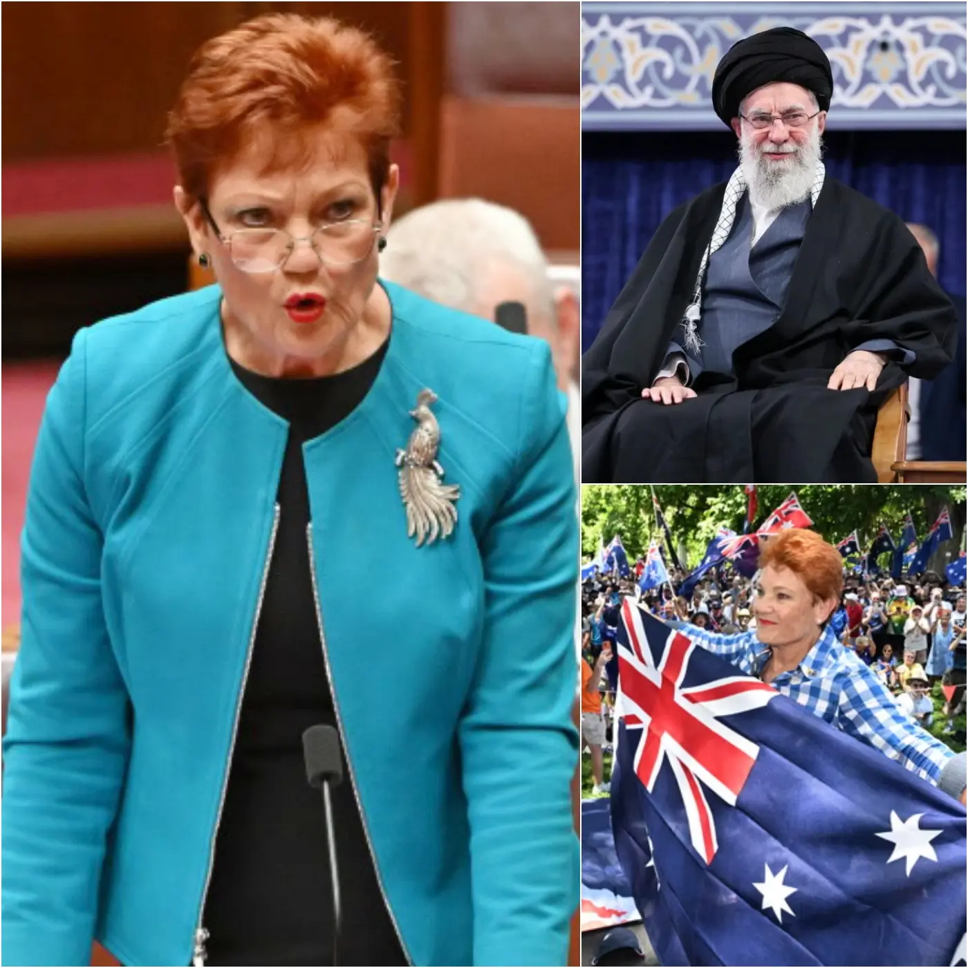 30 MINTUTES AGO : Pauline Hanson shocks the entire global political world when she speaks about the departure of Ali Khamenei: “He deserved it” when Ali had openly orchestrated attacks on Australian people and he himself had provided funding for terrorist groups around the world. This is the opportunity for the people to rise up and demand their rights after being oppressed since the 1979 revolution. And she delivers a statement targeting the terrorist elements in Australia that shakes the political world!