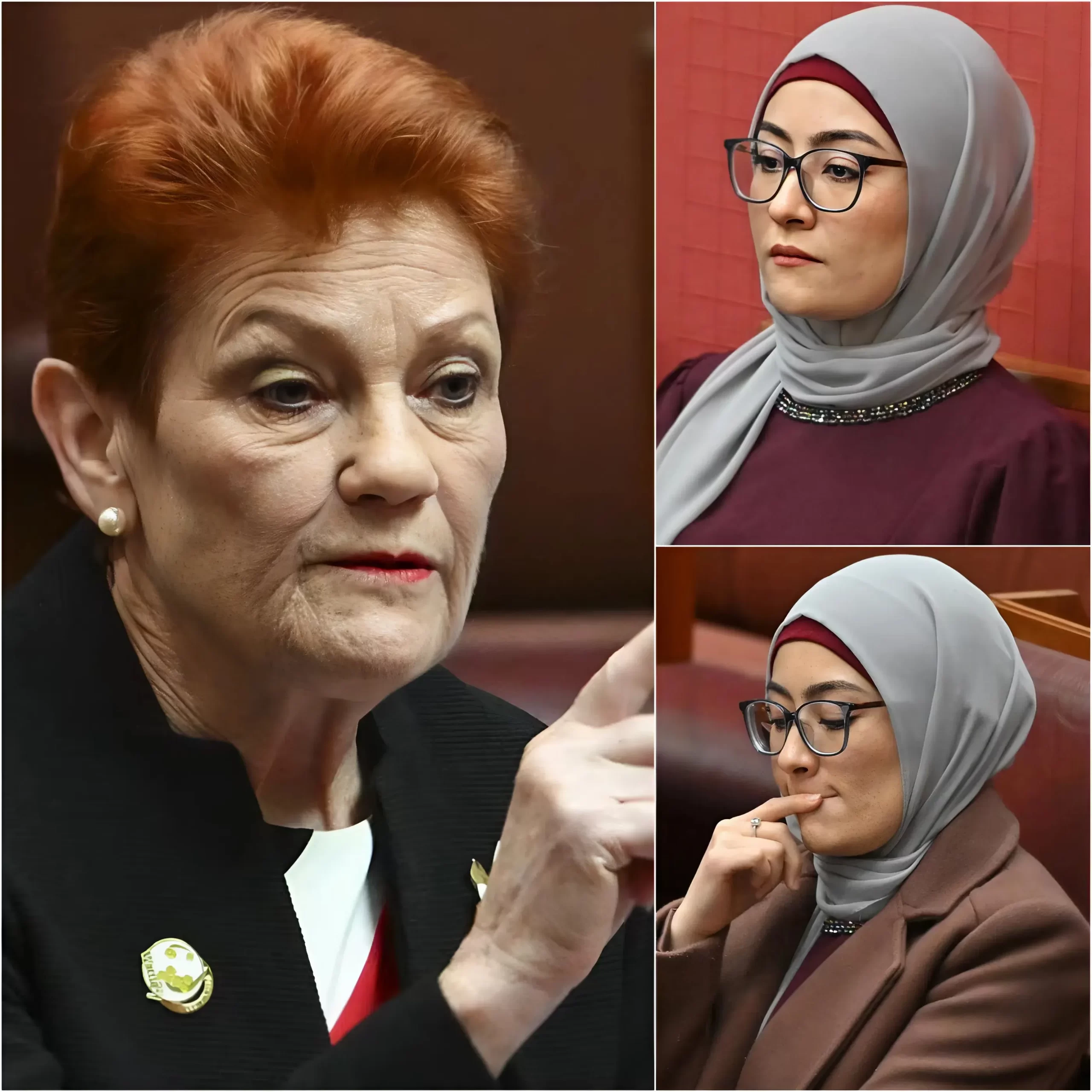 PAULINE HANSON COMPLETELY ANNIHILATES FATIMA PAYMAN IN SENATE CLASH – GREENS IN TOTAL CHAOS! 🔥 Pauline Hanson just turned the Australian Senate into a warzone – relentlessly demanding Fatima Payman prove her eligibility under Section 44 or face investigation for potential dual citizenship! Hanson tabled explosive documents and refused to back down: “If every other senator has been held to this rule, why the special treatment for Payman? No exceptions – table the proof!” The Greens lost their minds – Lydia Thorpe shredded Hanson’s motion on camera and threw the pieces at her in rage, while Payman screamed “racist harassment!” The chamber descended into pure pandemonium – papers flying, shouts echoing, the Deputy President powerless to restore order as accusations of racism clashed with Hanson’s iron demand for constitutional accountability. Hanson stood unmoved: “This isn’t hate – it’s the law. Stop shielding her and start answering!” Australia is stunned – Hanson’s fearless stand has exposed Greens’ double standards, Payman’s status hangs by a thread, and the public is demanding real answers over political protection. Full story here👇