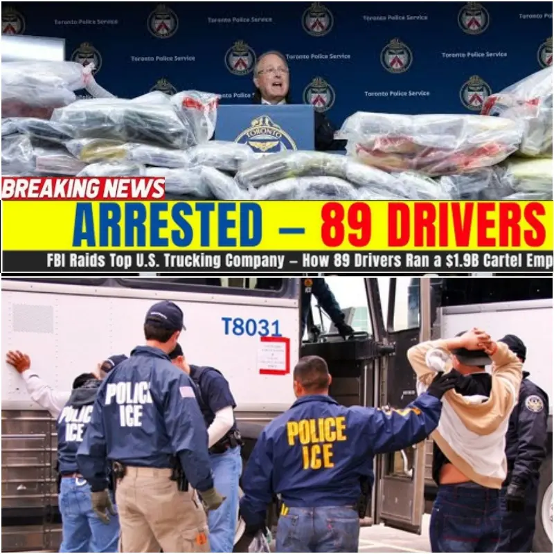 BREAKING NEWS SHOCKS AMERICA: FBI & DHS SELL $1.9 BILLION SINALOAI CARRIER EMPIRE – 89 Drivers Arrested, $67 Million in Cash Seized, But the Full Story Will Shock You