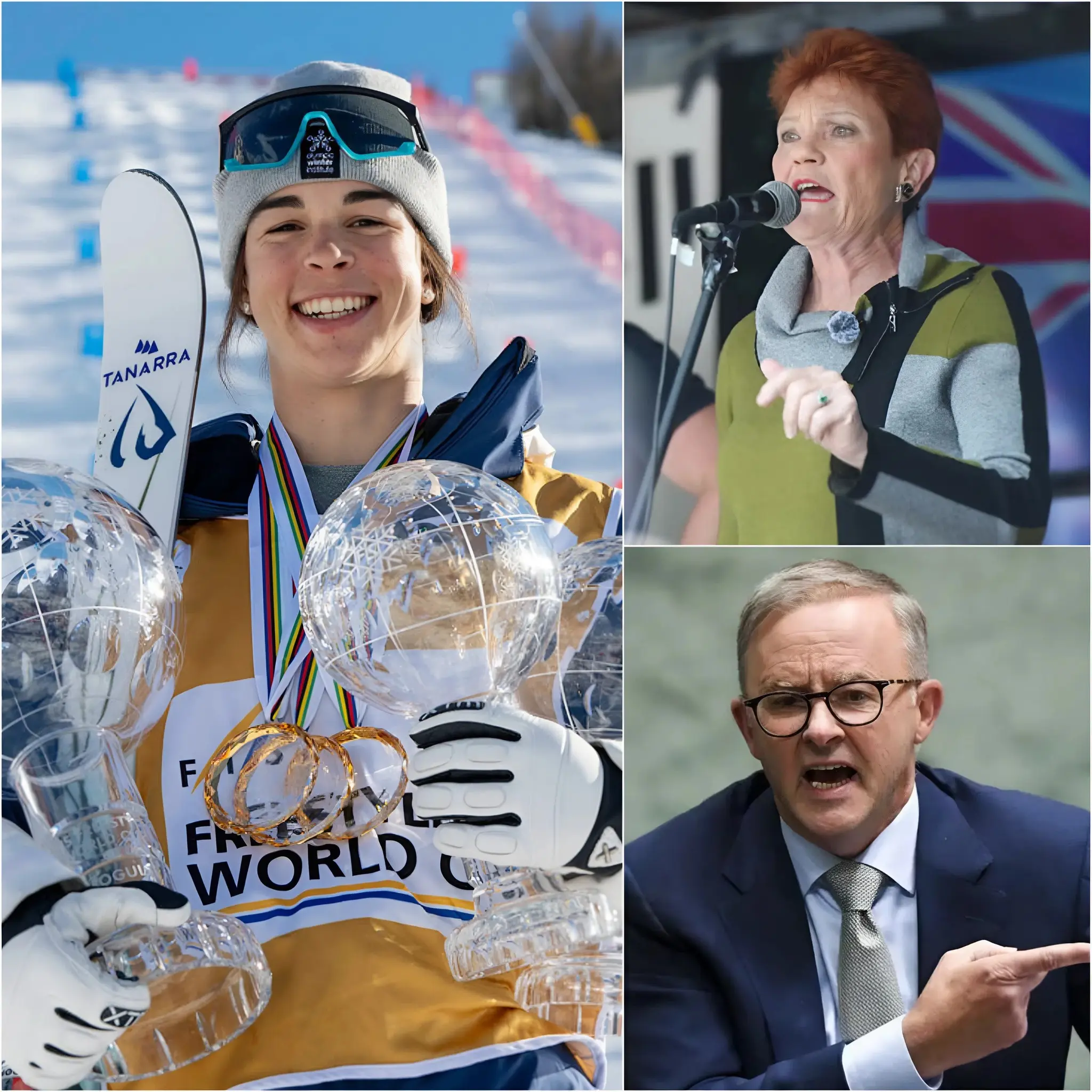 BREAKING NEWS : Jakara Anthony, the Australian speed skater who won Olympic gold in the Winter Olympics, shocked the entire sports and political world by publicly supporting Pauline Hanson right after her victory. She reiterated that Pauline Hanson has long called for BANNING illegal immigrants and allowing them in massively, which poses a potential danger. Jakara Anthony also criticized extremist elements both inside and outside Parliament who called Hanson “racist and an extremist figure,” accusing them of manipulating the weak Labor Party and immigrant groups to campaign against her. Immediately afterward, Jakara Anthony issued a public statement directly targeting the Albanese government, which instantly received widespread support from the Australian public. FULL DETAILS👇👇