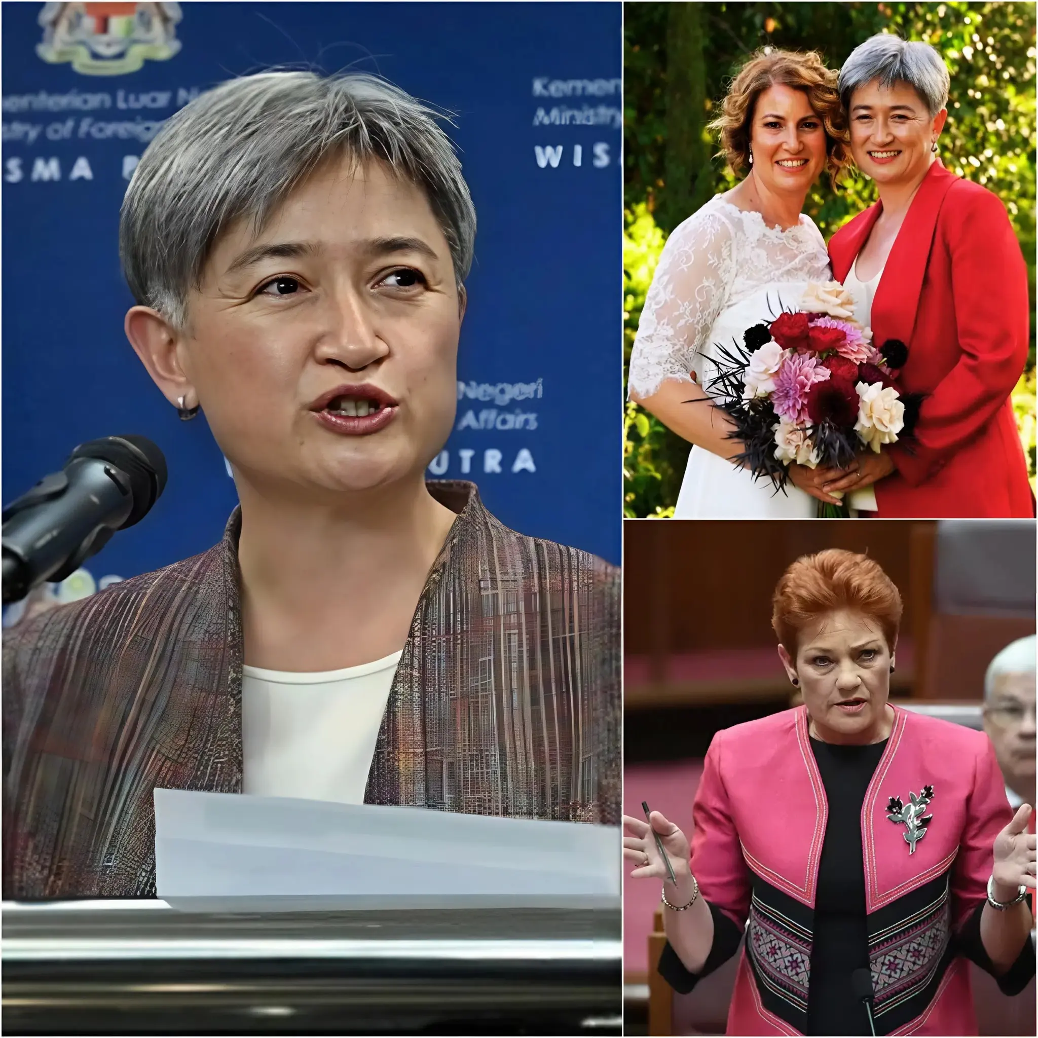 BREAKING NEWS 🚨 Penny Wong erupted in anger during a live Labor Party broadcast, directly attacking Pauline Hanson after Hanson called for a boycott of “LGBT and the Labor Party.” “Do you know how hard we had to fight for equality, to be recognised as normal people?” An old lady from a small party who constantly discriminates against other people’s sexuality—you have no right to discriminate against us in this country of Australia—leaving the entire audience in stunned silence. In less than 5 minutes, she caused the whole of Australia to explode with a reply tweet of just 15 words that sparked an intense controversy!!