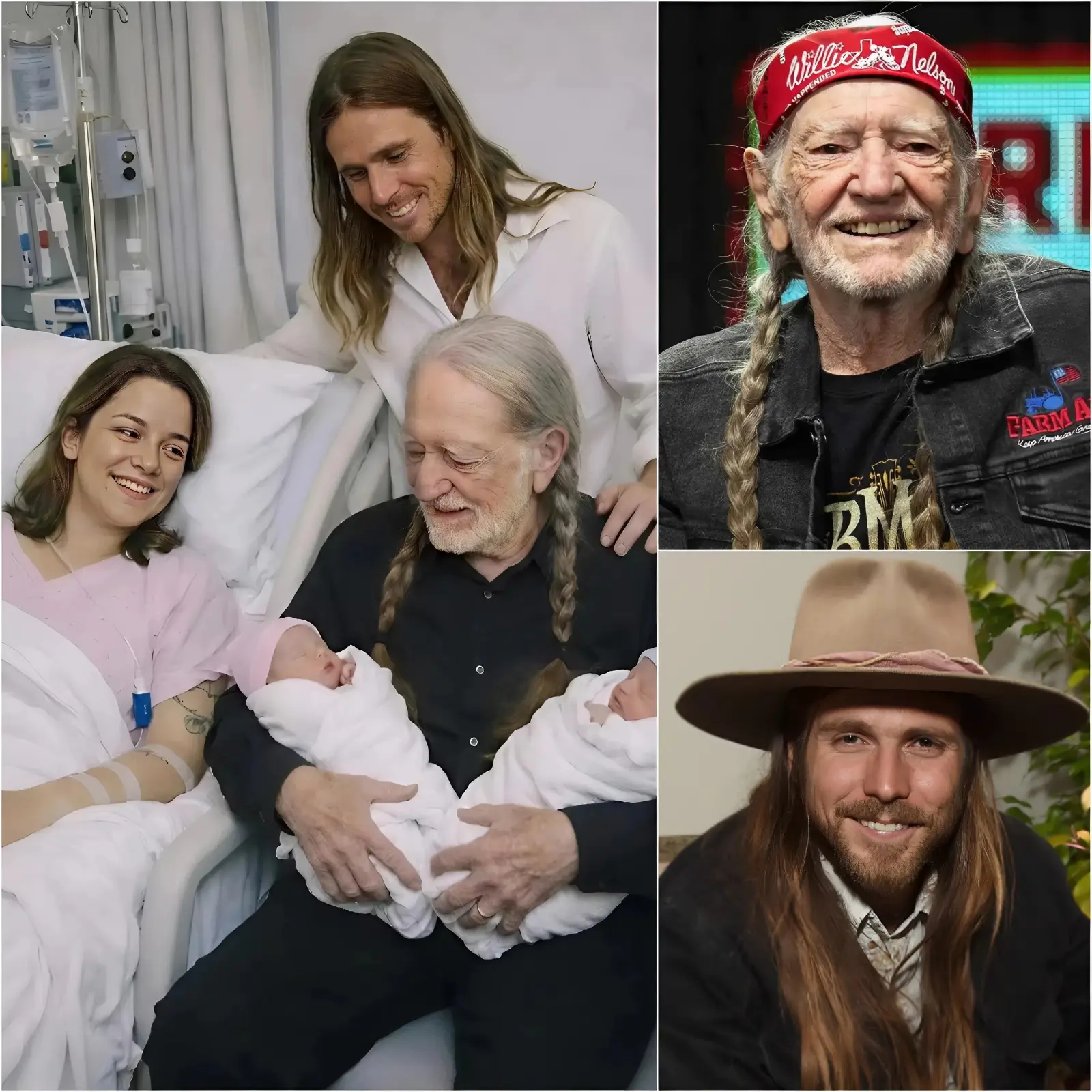 🚨 BIG NEWS: Willie Nelson and his son Lukas Nelson have just announced amazing news — the birth of twin babies! And it’s those twins’ names that are getting fans excited all over the internet.