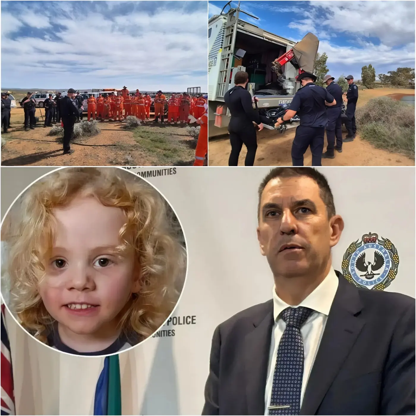 ” SAD NEWS ” 3 MINUTES AGO: The chilling secret surrounding Gus Lamont has finally been uncovered after police demolished the freshly poured concrete floor of the outdoor toilet. Following days of baffling disappearance, traces of the missing boy were discovered in the most unthinkable location. Police brought in K9 units to guide the search team straight to a water tank, where a DEVASTATING find left even veteran officers speechless and shaken. A “blood-stained piece of evidence” inside the tank dramatically shifted the entire direction of the investigation. The killer made one fatal mistake. Read the terrifying truth below 👇👇