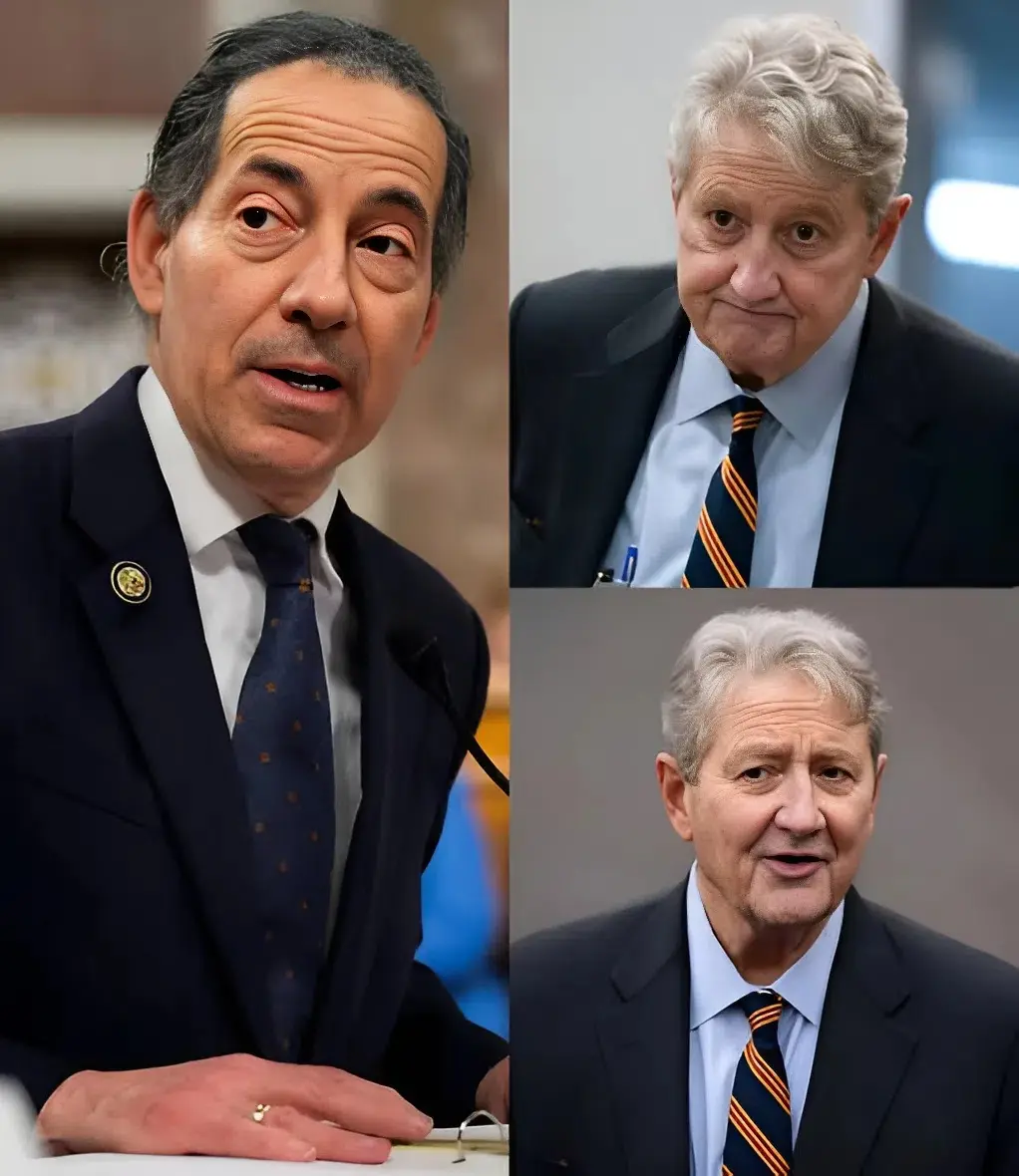 “MUST NOT MISS! John N. Kennedy Demands Raskin Explain $30 Million!” — Senator John N. Kennedy has publicly taken Jamie Raskin under fire, ambushing him with questions about how his net worth allegedly skyrocketed by $30 million in less than two years, while also calling for Raskin’s continued refusal of a forensic audit. “This kind of money doesn’t just appear out of nowhere,” Kennedy stressed in his latest street video. He argued that the series of actions — the unexplained wealth accumulation, silence instead of transparency, resistance to independent scrutiny — deserve serious investigation, even by a grand jury. Supporters praised Kennedy for demanding accountability; Critics called it “political drama.” But he didn’t back down: “Let the truth speak for itself. If there is nothing, the investigation will prove it. If there is, America deserves to know the truth.” Details in the comments 👇👇👇