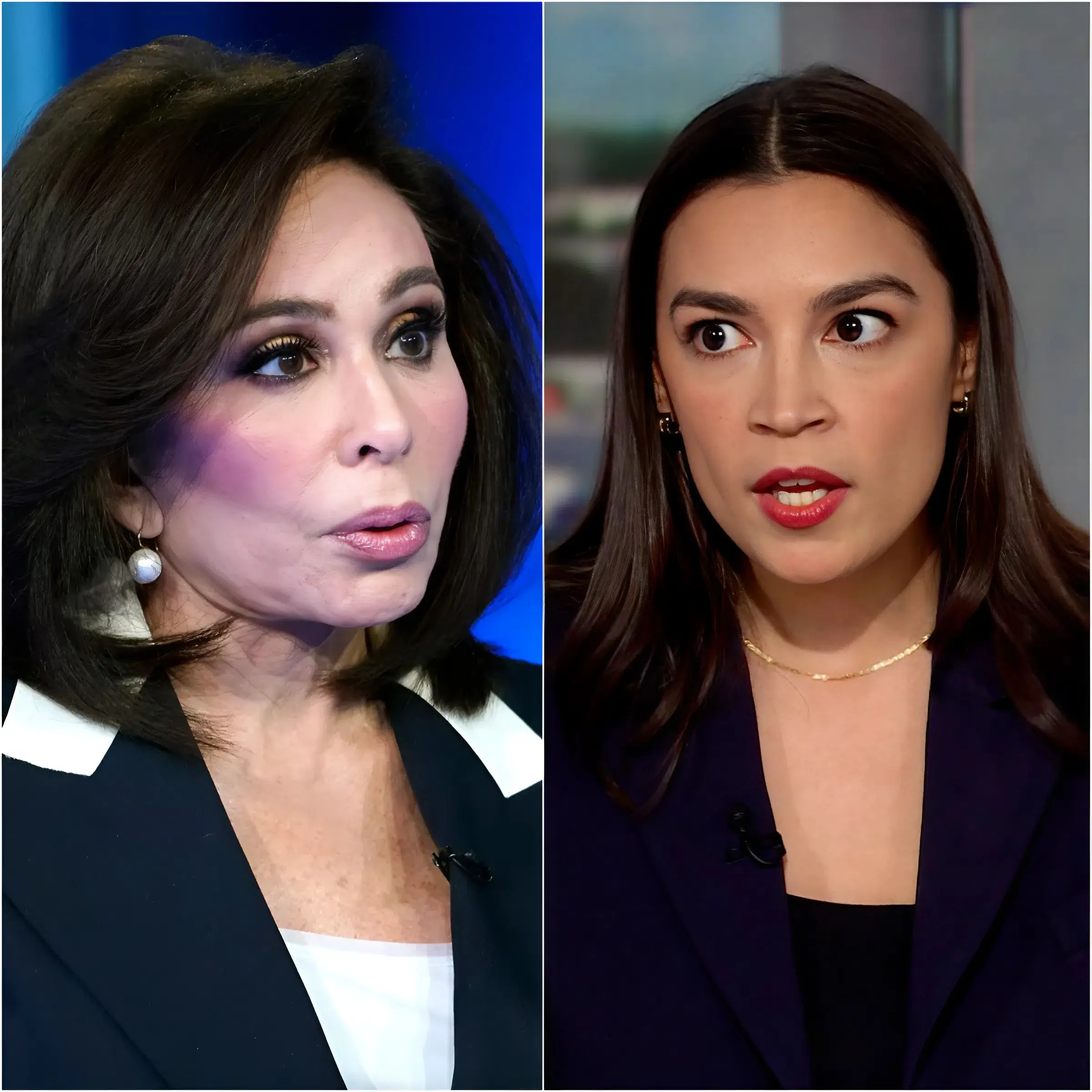 “If I disappear from television tomorrow… everyone will understand where that pressure comes from.” – Jeanine Pirro’s shocking statement at 3 a.m. caused a stir in the American media community. Without waiting for a broadcast schedule or official announcement, she unexpectedly went live late at night from New York City, without opening music or stage lights. Dressed in a minimalist blazer, Pirro held her phone and revealed that at 1:44 a.m. she received a message from a verified account related to a powerful political figure. The message contained only one sentence warning her “not to continue digging into things you shouldn’t touch.” Pirro called it a threat, not criticism. She spoke of the invisible pressure on those who dare to ask difficult questions and warned that silence in the face of power is complicity. As her phone vibrated incessantly on the table, Pirro looked directly at the camera: she did not back down. The camera remained on, the chair empty, and the phone continued to vibrate.