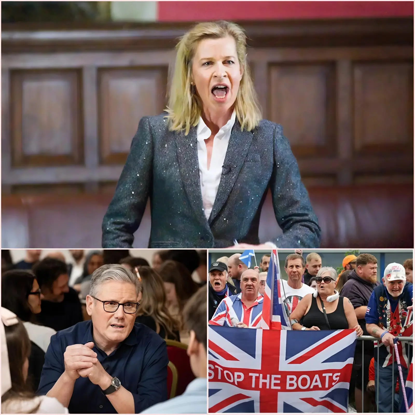 ๐จ๐ฑ โSILENCE โ WHAT ARE YOU DOING TO ENGLAND?!โ โ Katie Hopkins publicly confronts Prime Minister Keir Starmer over controversial government policies