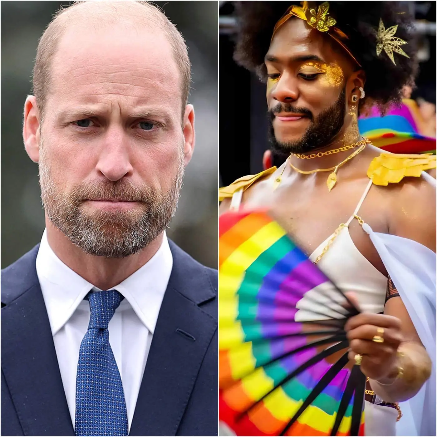 BREAKING: Prince William (Prince of Wales) shocks the royal world by refusing to wear a rainbow necklace or participate in LGBTQ symbols at a major charity event – He stands firm, criticizing what he calls the “WOKE agenda,” declaring: “No fame or sponsorships can ever make me betray my core values. This is my stance, and I will not back down.”