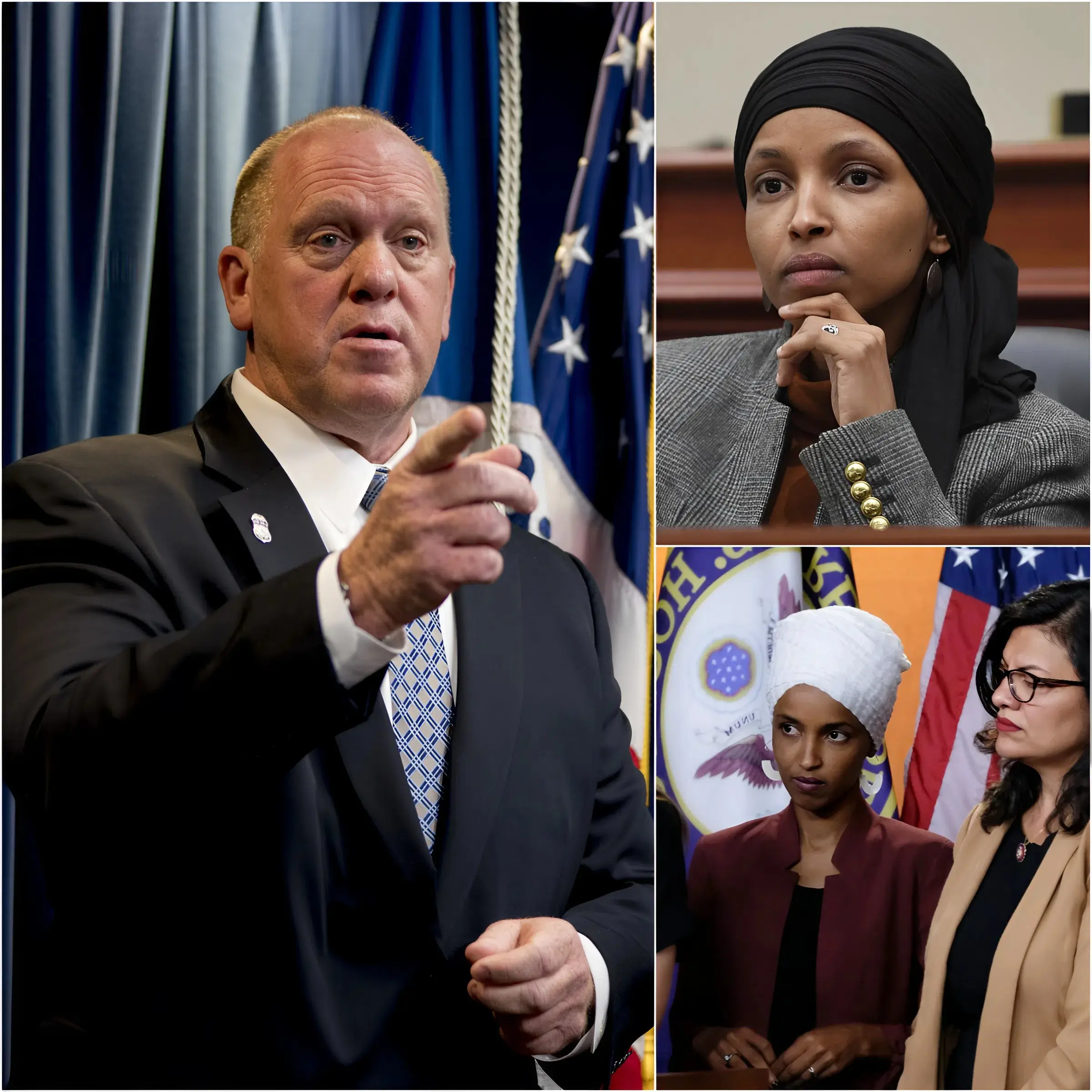Tom Homan calls for investigation into immigration claims tied to Ilhan Omar, igniting fierce U.S. political debate 🔥