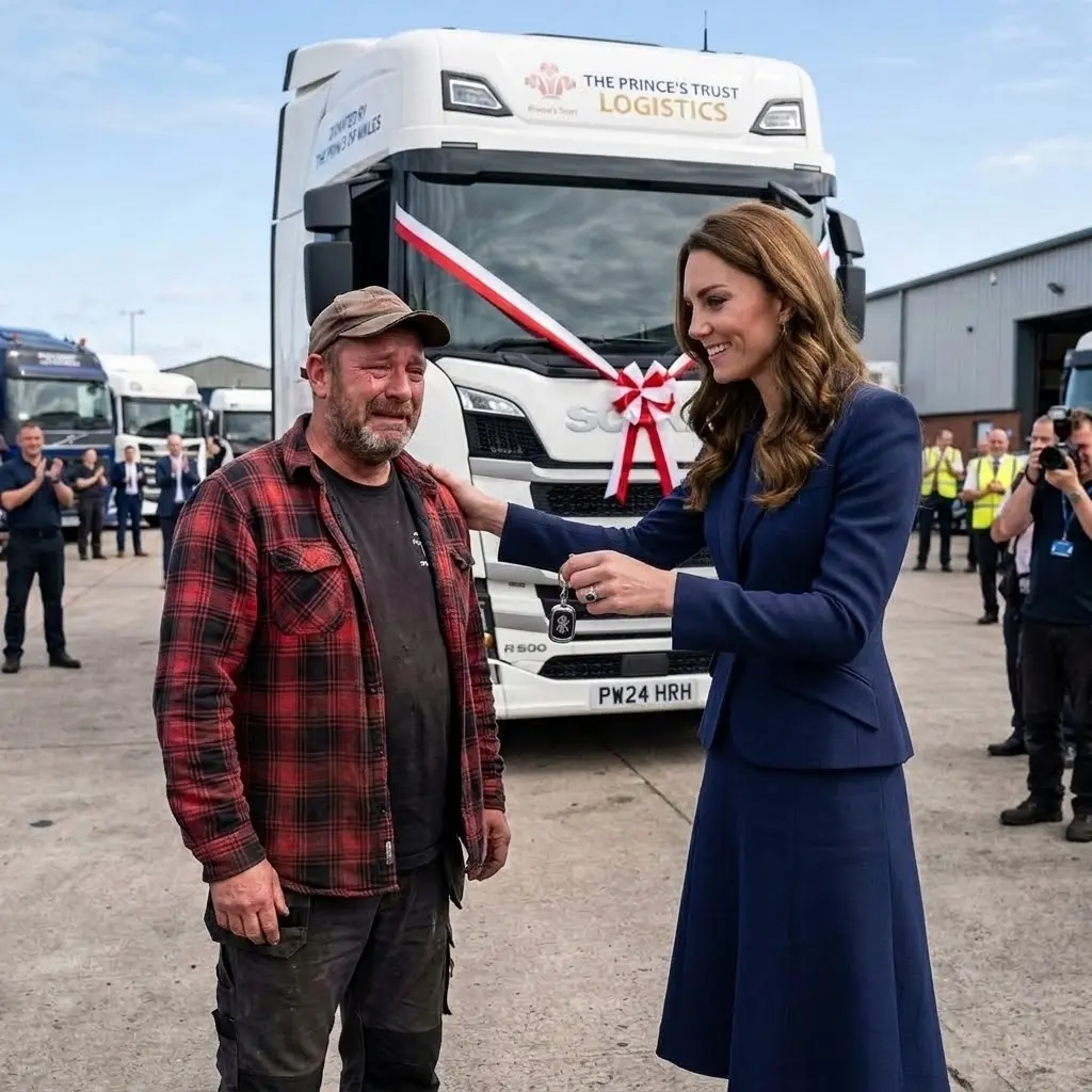 30 minutes agoIn a heartwarming and deeply human story, Catherine, Princess of Wales has moved the public to tears by deciding to gift a brand-new truck to a struggling truck driver who had lost everything in a serious accident and fallen into dire circumstances.