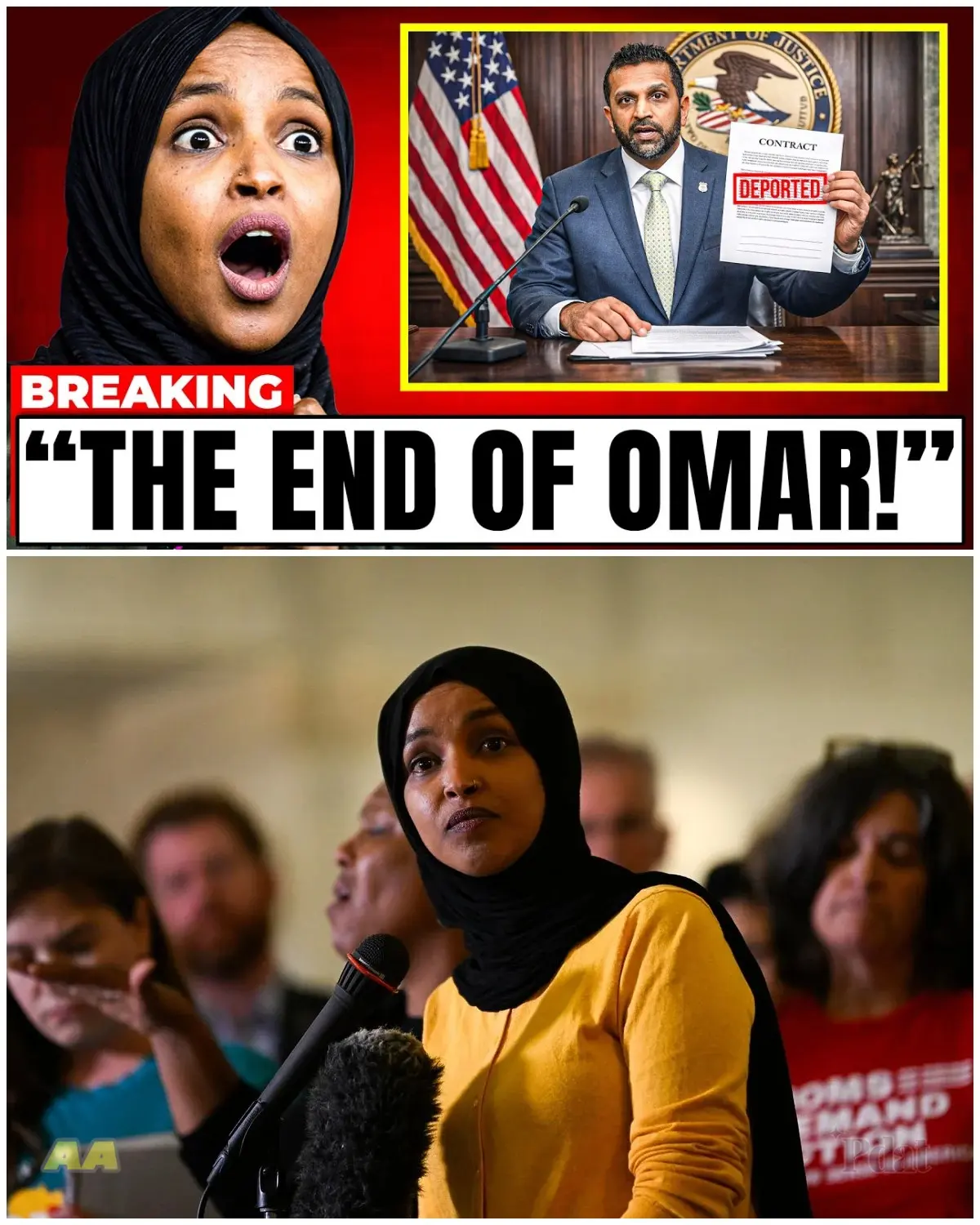 🚨 Washington Erupts: Ilhan Omar Citizenship Questions Reviewed by U.S. Department of Justice, Igniting Nationwide Political Debate