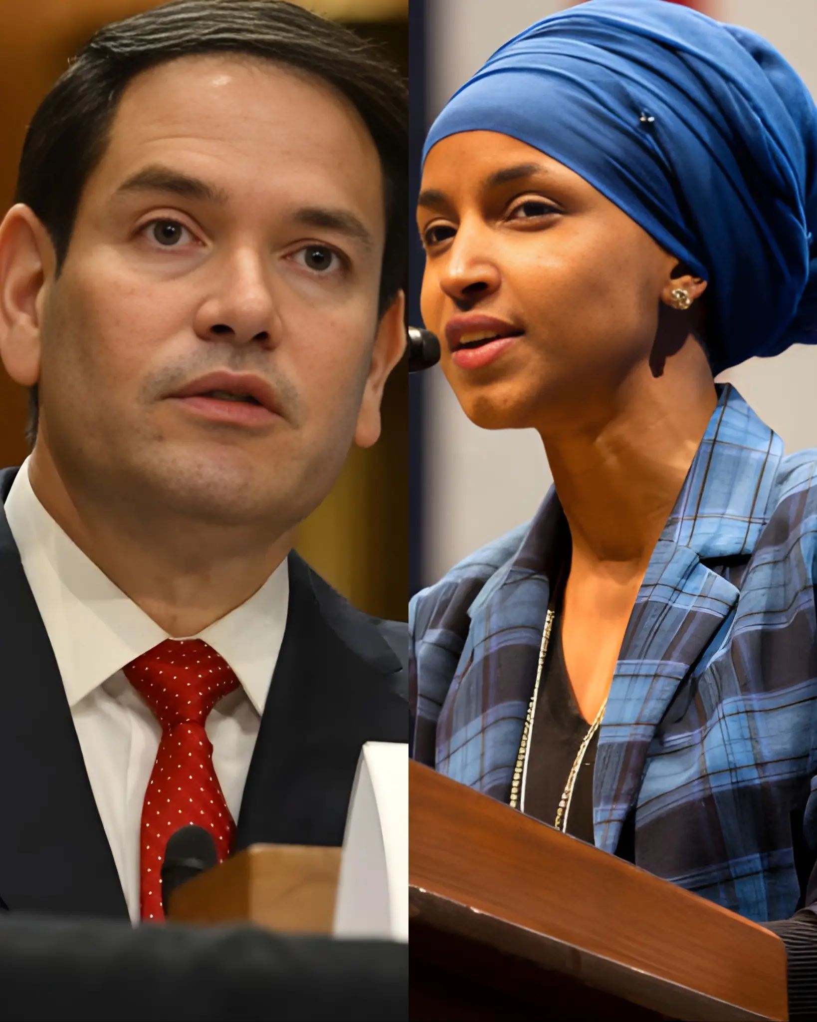 🚨 “Sit Down, Kid!” — Ilhan Omar Sparks Firestorm After Heated Remark at Marco Rubio During Hearing, but Rubio’s Calm, Razor-Sharp Reply Leaves the Room Silent and Social Media Exploding 🔥