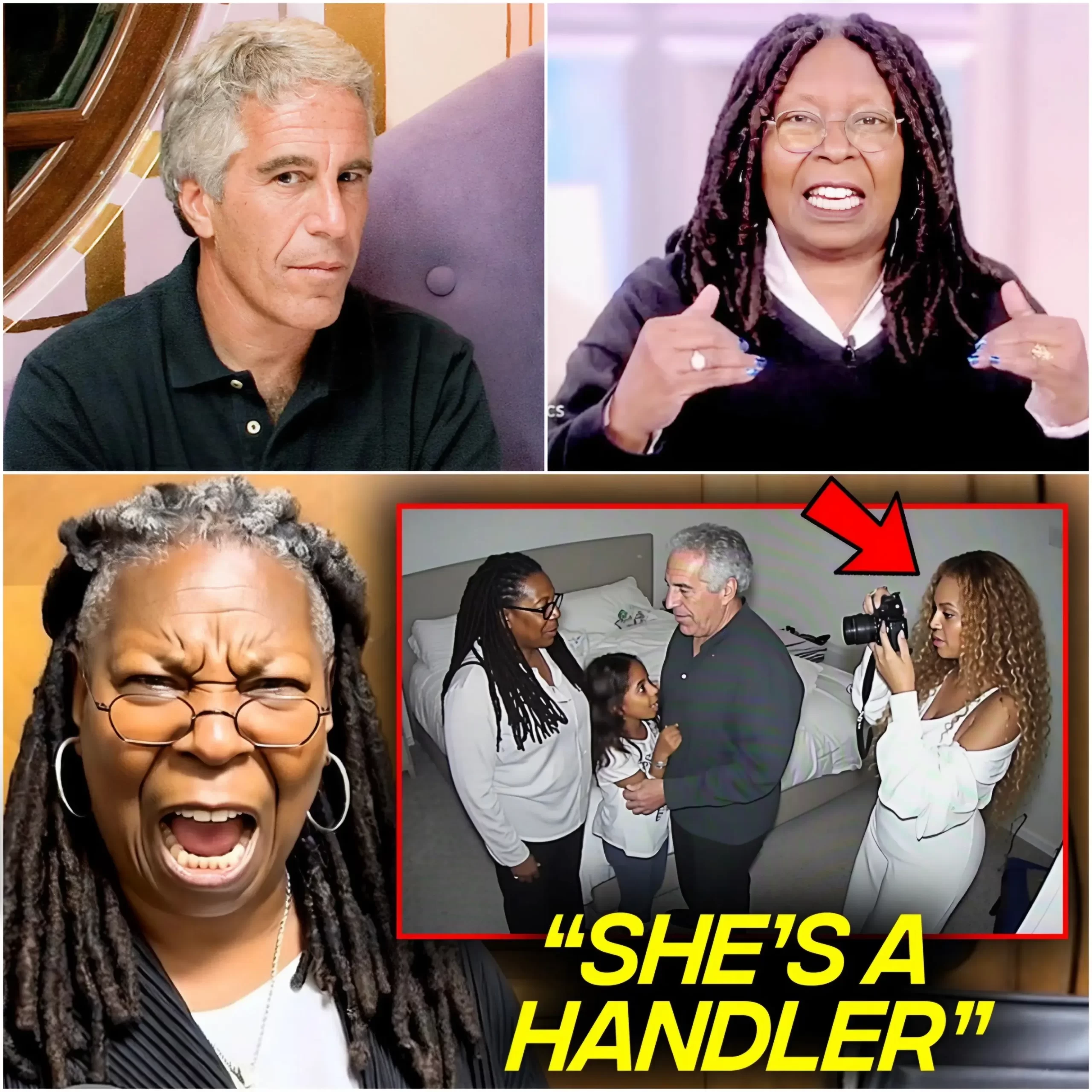Whoopi Goldberg Reveals How Oprah Runs a Deal with EpsteinWhoopi Goldberg has just released a shocking revelation, allegedly exposing Oprah Winfrey’s involvement in a sinister deal linked to Jeffrey Epstein! The disturbing truth about what she may have orchestrated in secret is gradually being revealed…Summary of the event below👇