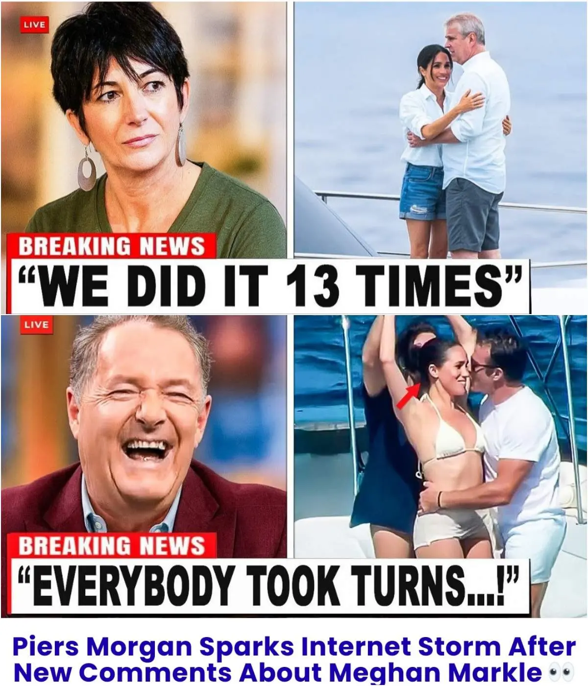 What just happened on live television has the internet buzzing. During a heated segment on Piers Morgan Uncensored, broadcaster Piers Morgan once again turned his focus toward Meghan Markle—and within minutes, the clip was spreading across social media like wildfire. 📺🔥