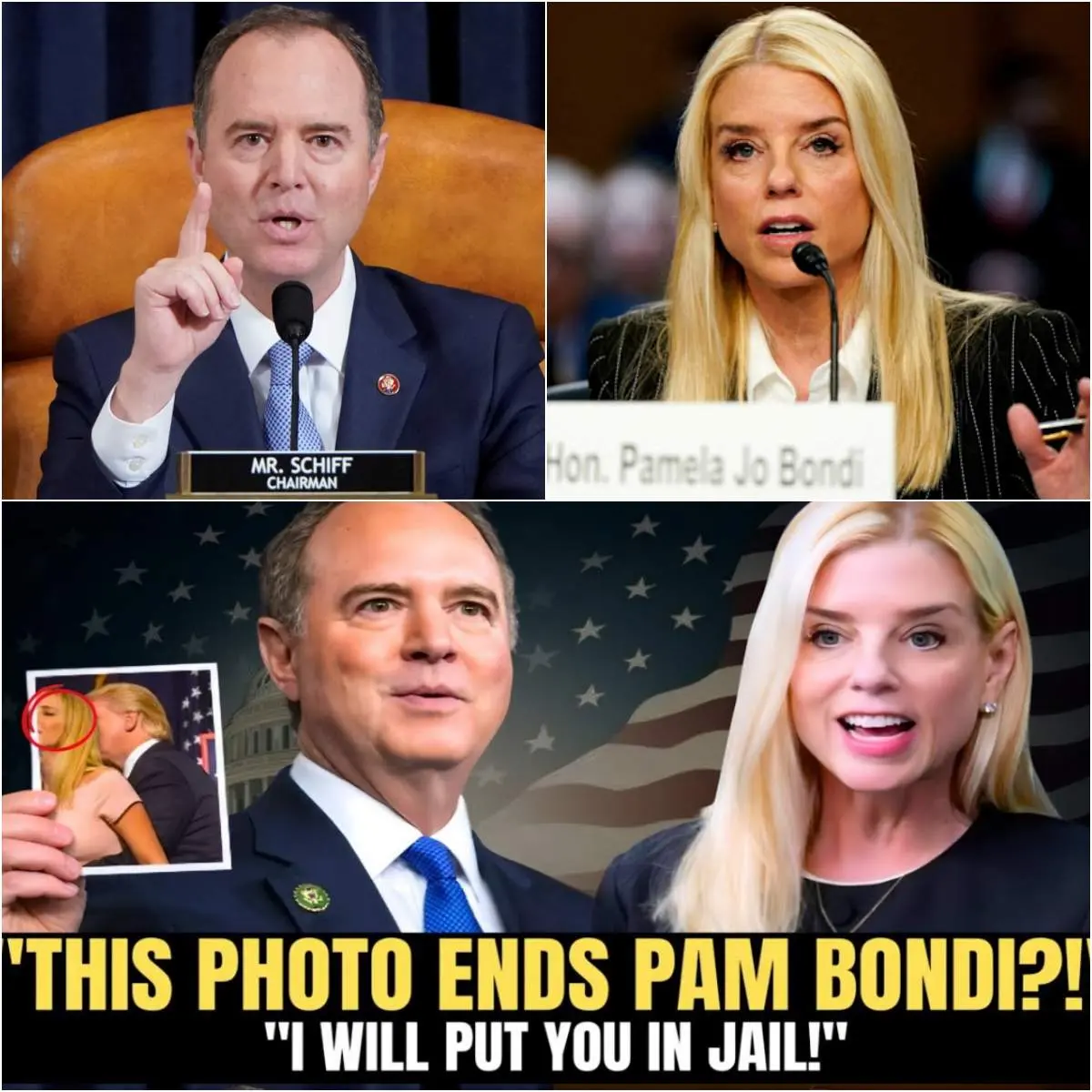 Adаm Schіff PRESSURES Pаm Bоndі In Explosive DОJ Oversight Hearing