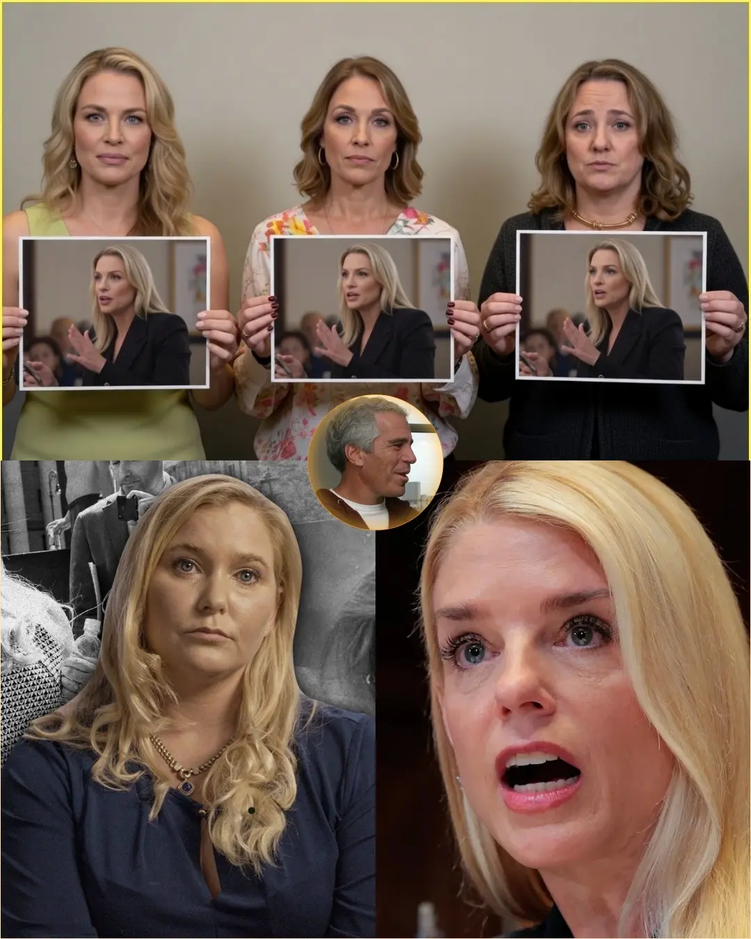 BREAKING NEWS: Dozens Of Victims Of Jeffrey Epstein Have Filed A Lawsuit Against Former Florida Attorney General Pam Bondi, Accusing Her Of Helping Conceal Critical Details During The Earlier Handling Of The Epstein Investigation.