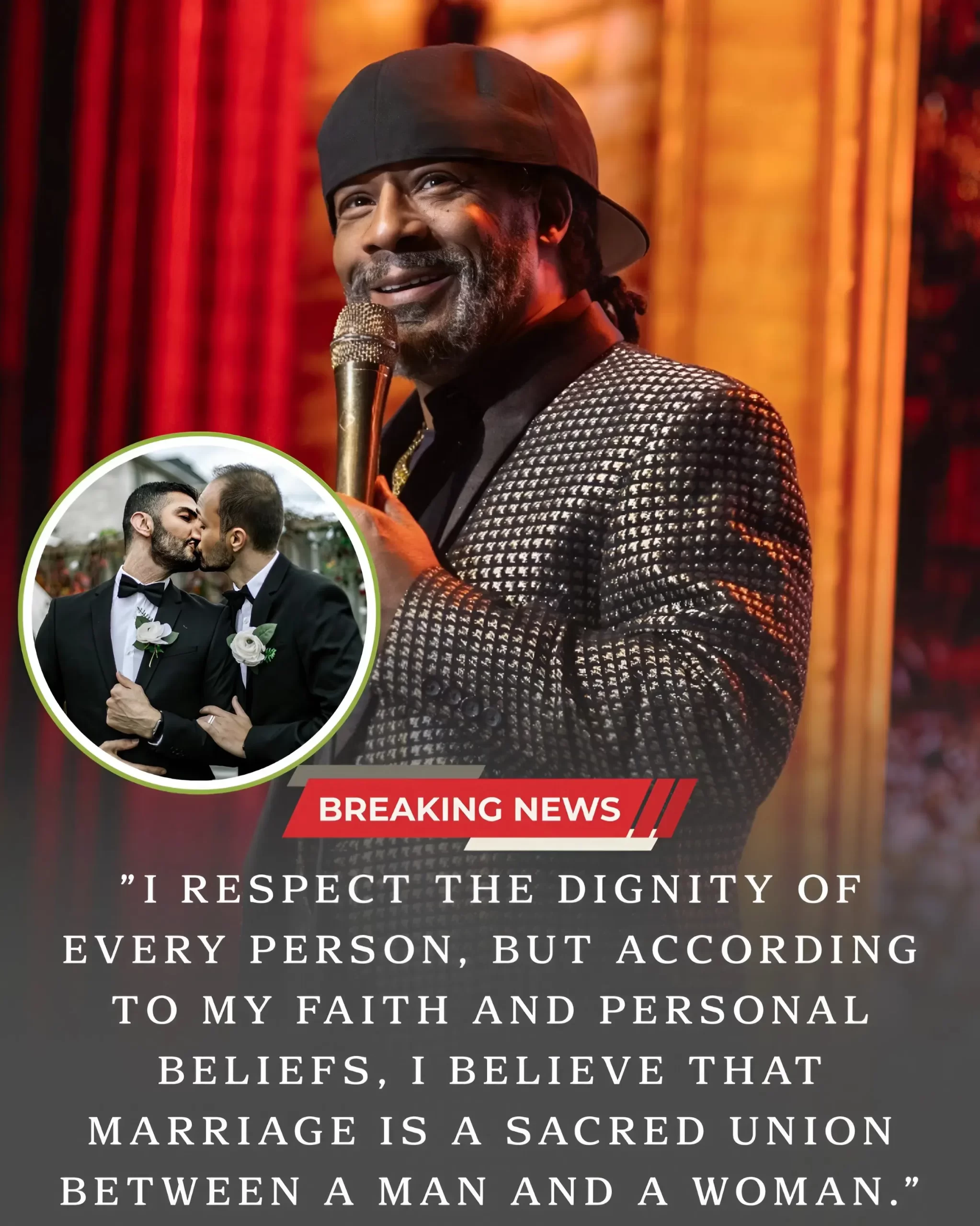 Katt Williams has drawn significant attention in the entertainment world regarding traditional marriage when he stated that he does not support officiating same-sex weddings.