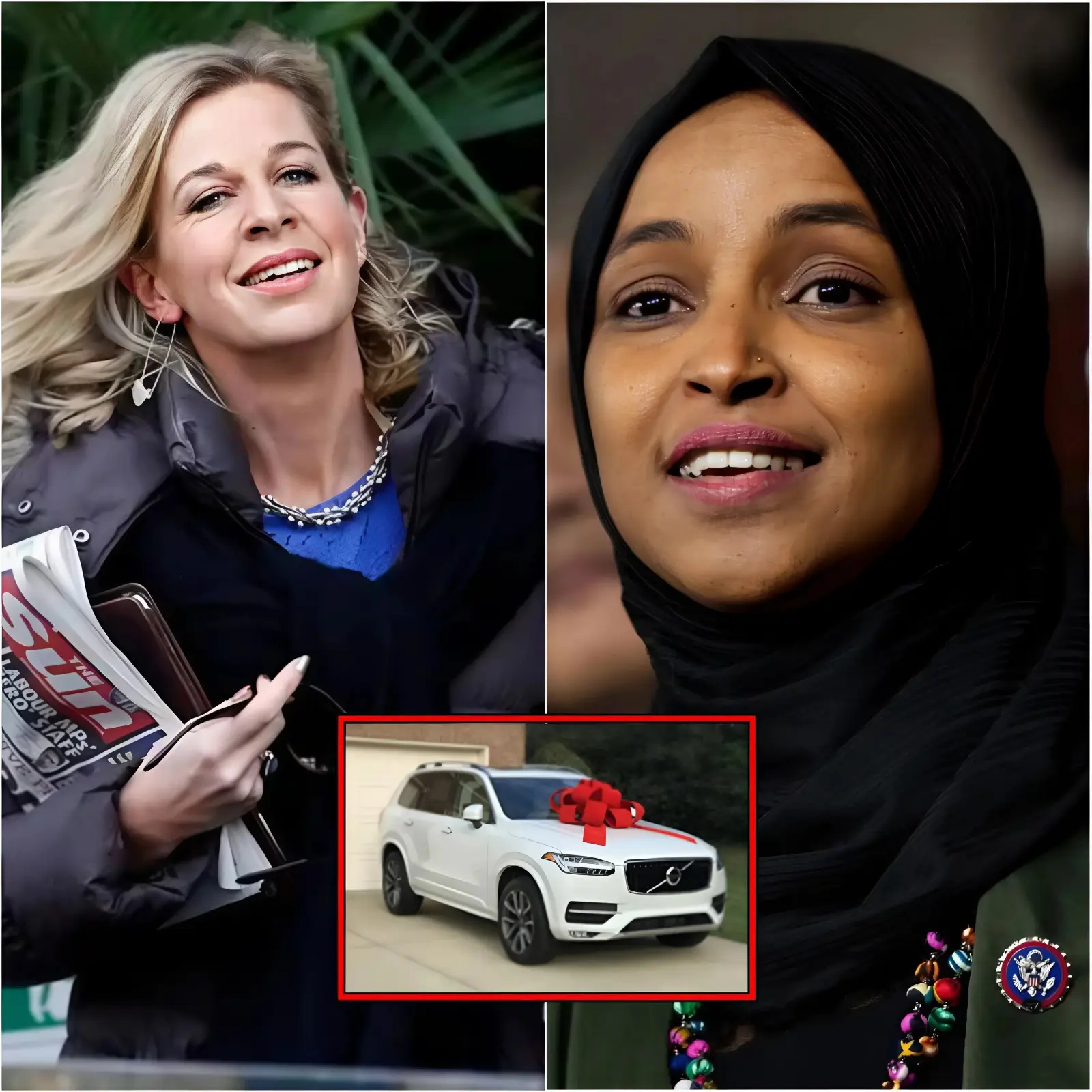 A poor cleaner helps Katie Hopkins after an incident the night before: the next day, a white SUV is parked in front of her house! 🚗