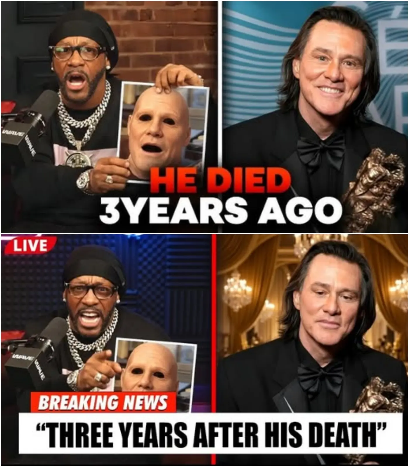 Katt Williams REVEALS Hollywood REPLACED Jim Carrey With His CLONE