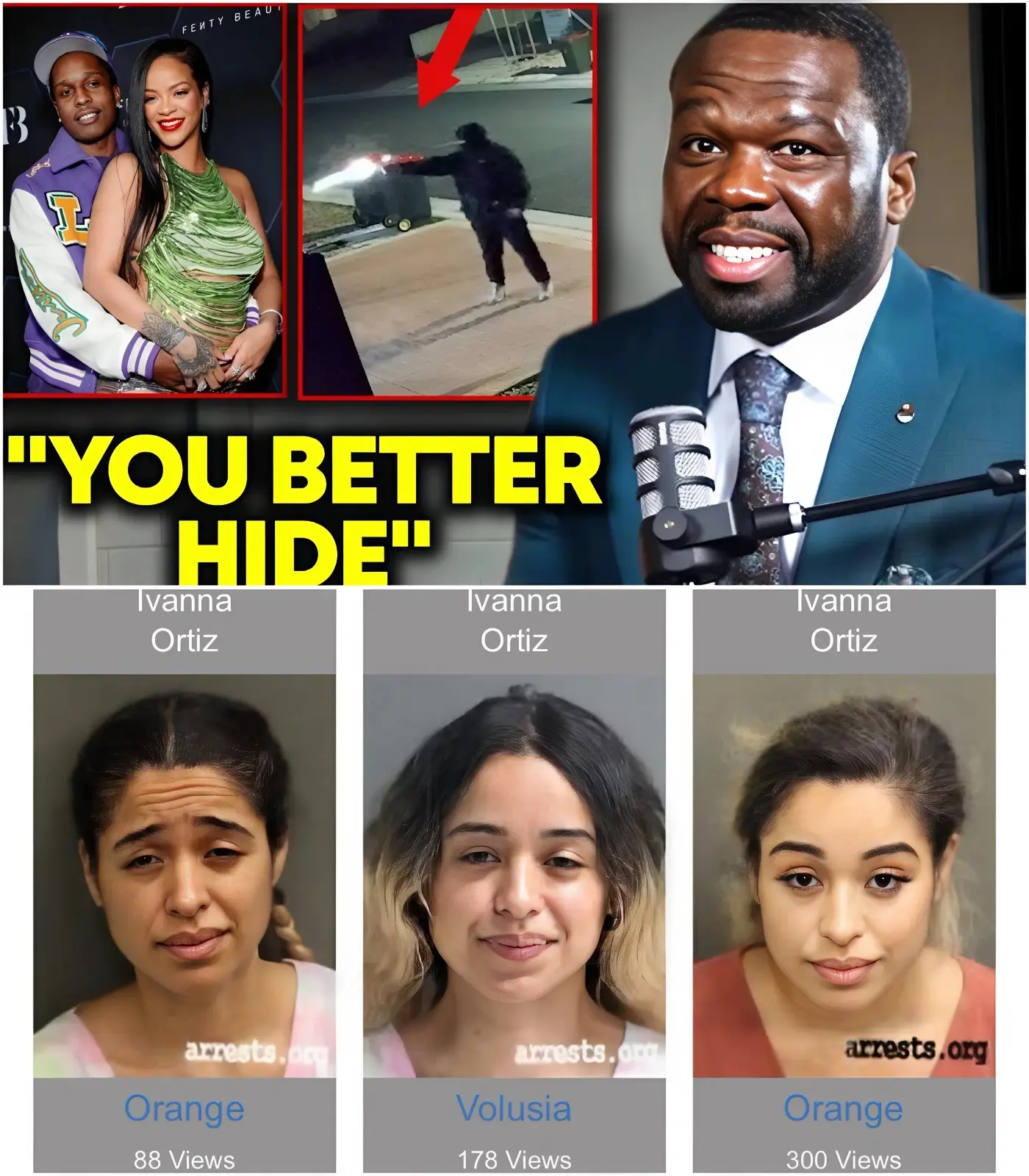 BREAKING NEWS: 50 Cent REACTS To Rihanna Shooting & Reveals Whose After Her…