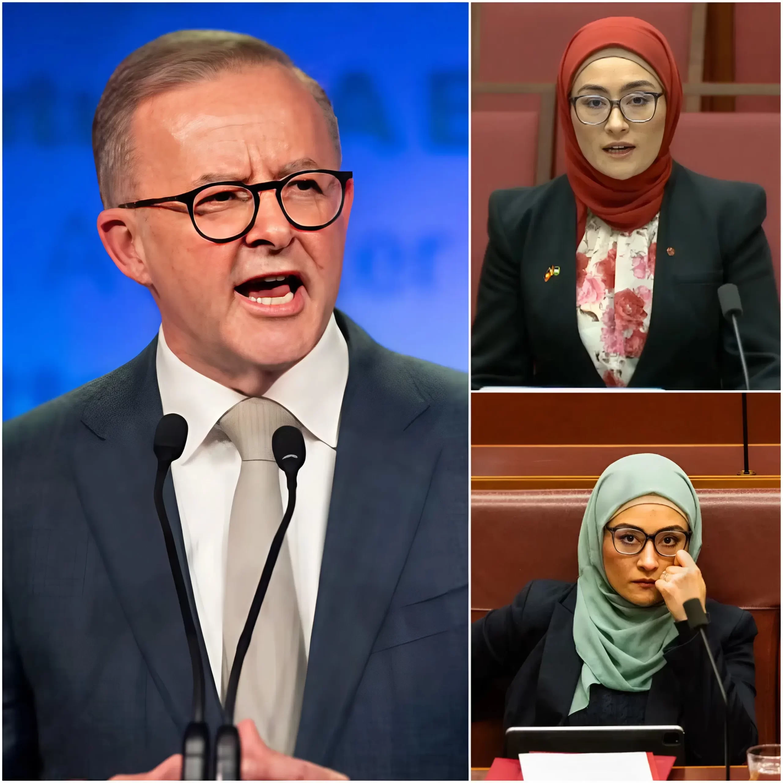 “SHE MUST LEAVE THAT SEAT IMMEDIATELY” — Anthony Albanese has sent shockwaves through the political landscape after reportedly pushing a controversial legal proposal aimed at removing Fatima Payman from Parliament. The proposed landmark bill would restrict the right to hold the positions of Prime Minister and Member of Parliament ONLY to individuals born in Australia.