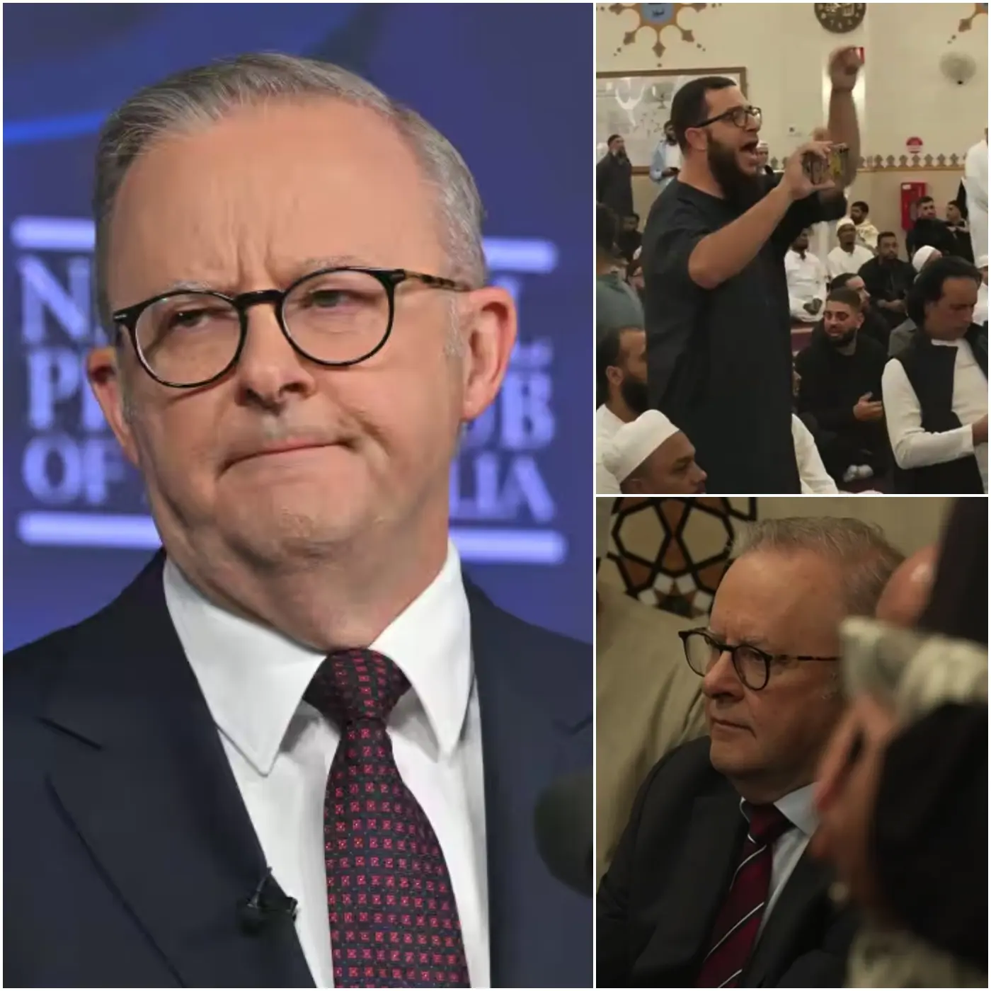 “YOU DON’T DESERVE TO REPRESENT US!”🚨 Anthony Albanese Was Loudly Heckled During an Eid Festival Appearance Alongside Tony Burke