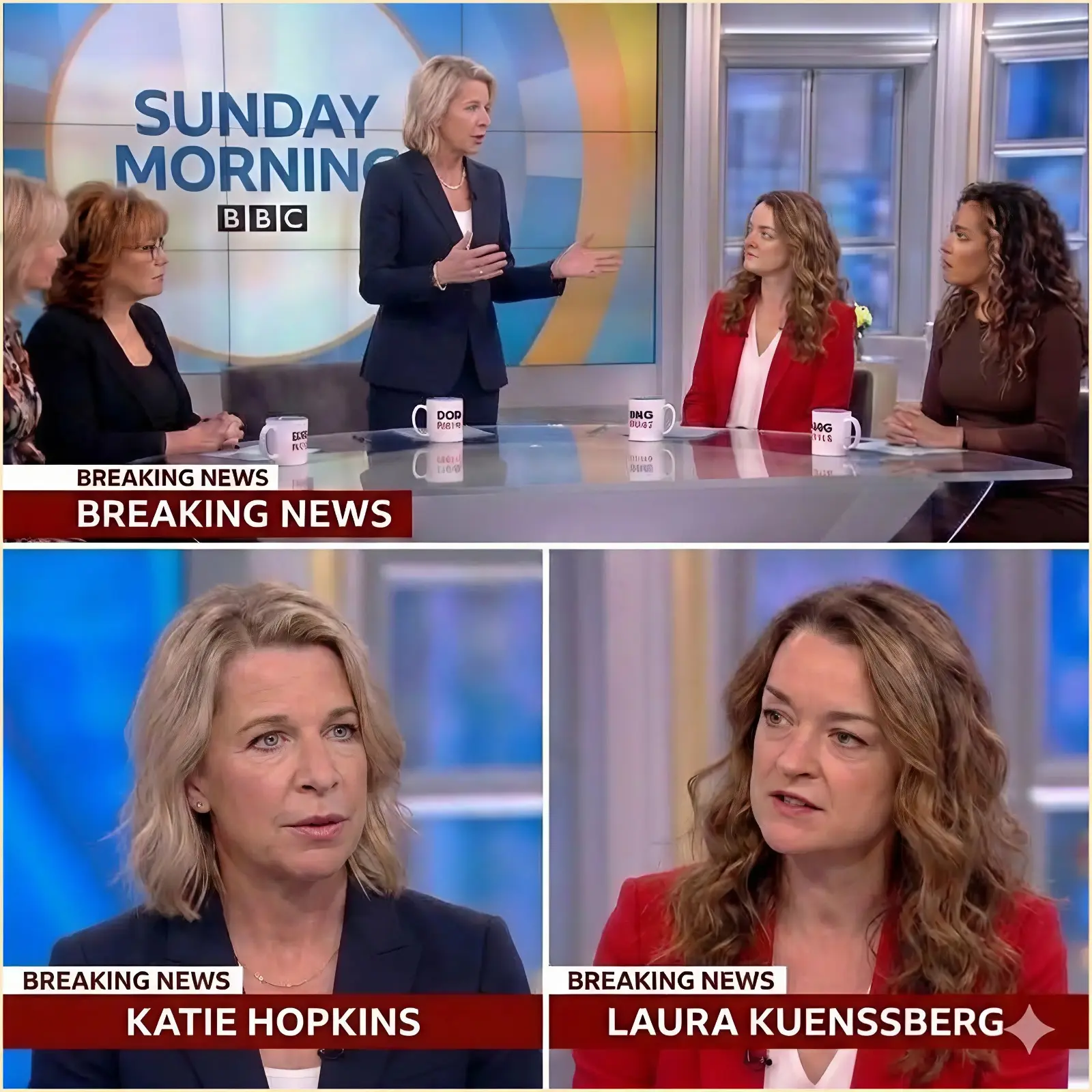 Katie Hopkins Walks Onto BBC Set and Shatters “Safe Television”