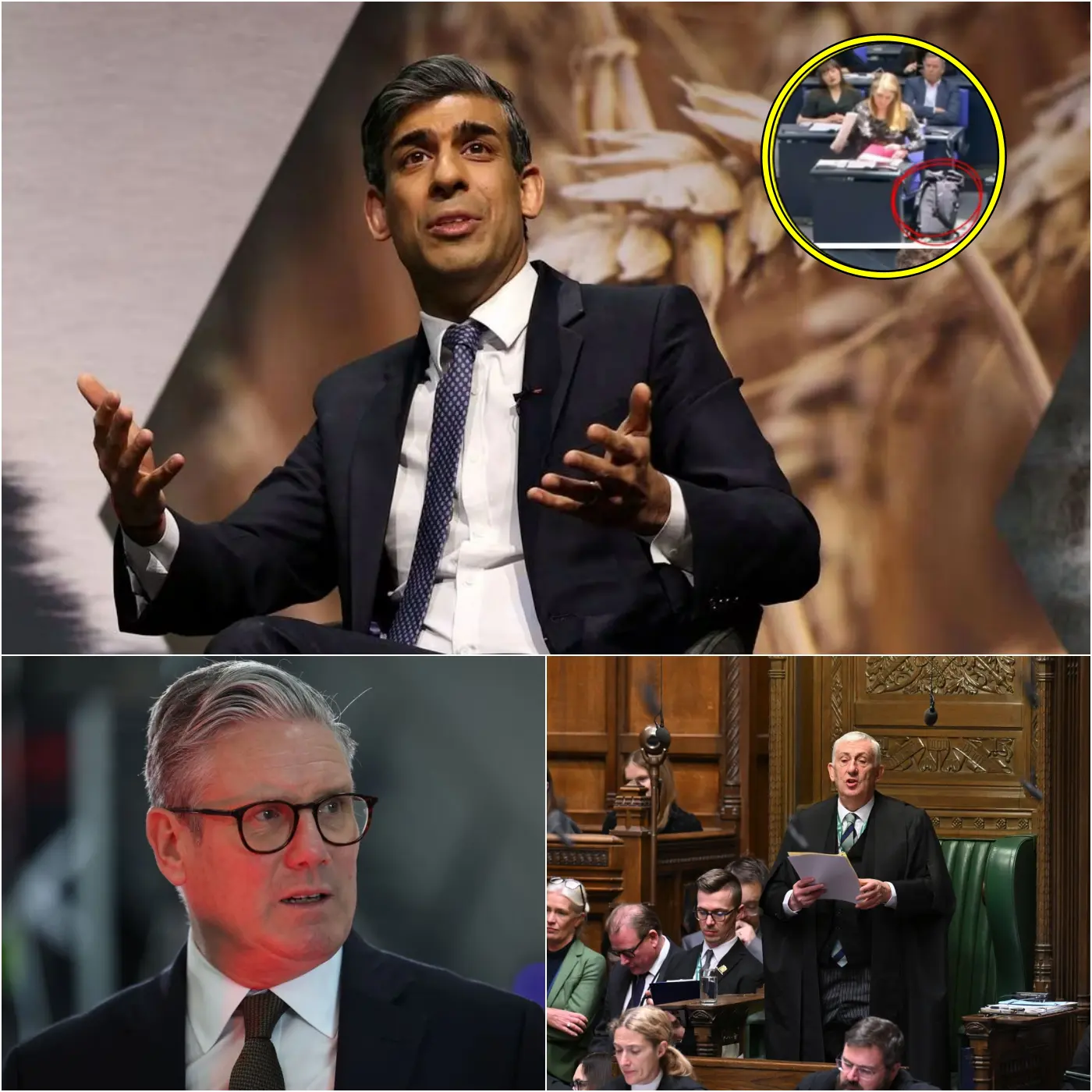 “THIS IS TRULY SUSPICIOUS” 🚨 Suddenly, the suitcase of Rishi Sunak began making strange knocking sounds right in the middle of the UK House of Commons. Several MPs panicked, fearing it might be a bugging device equipped with a timer. The situation immediately became highly tense, putting the entire chamber on high alert…