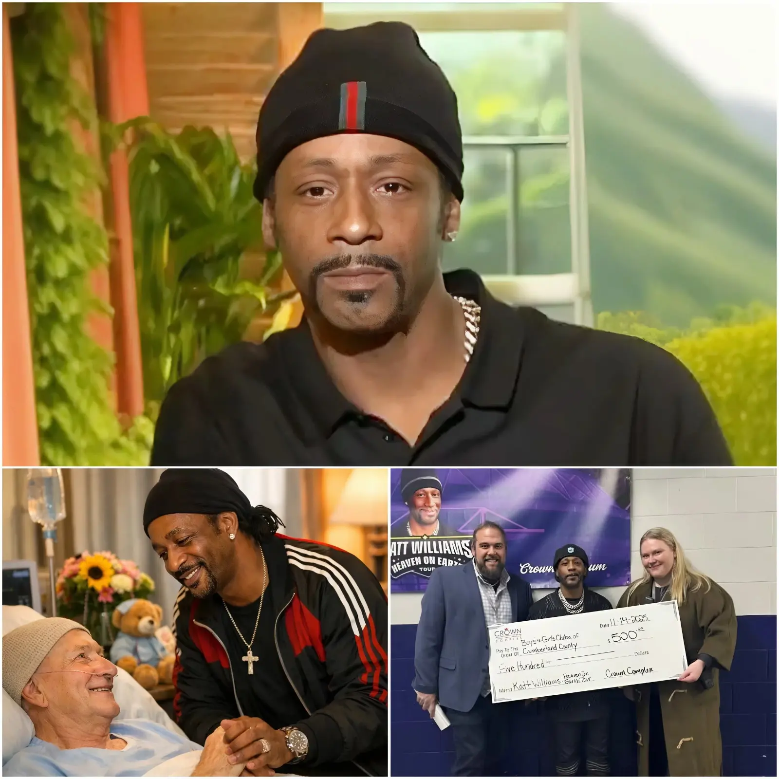 BREAKING NEWS: Katt Williams unexpectedly paid the hospital bills for 50 cancer patients in Los Angeles. Continuing a Powerful Series of Charitable Acts That Are Winning Hearts Across the Country. Details in the comments 👇