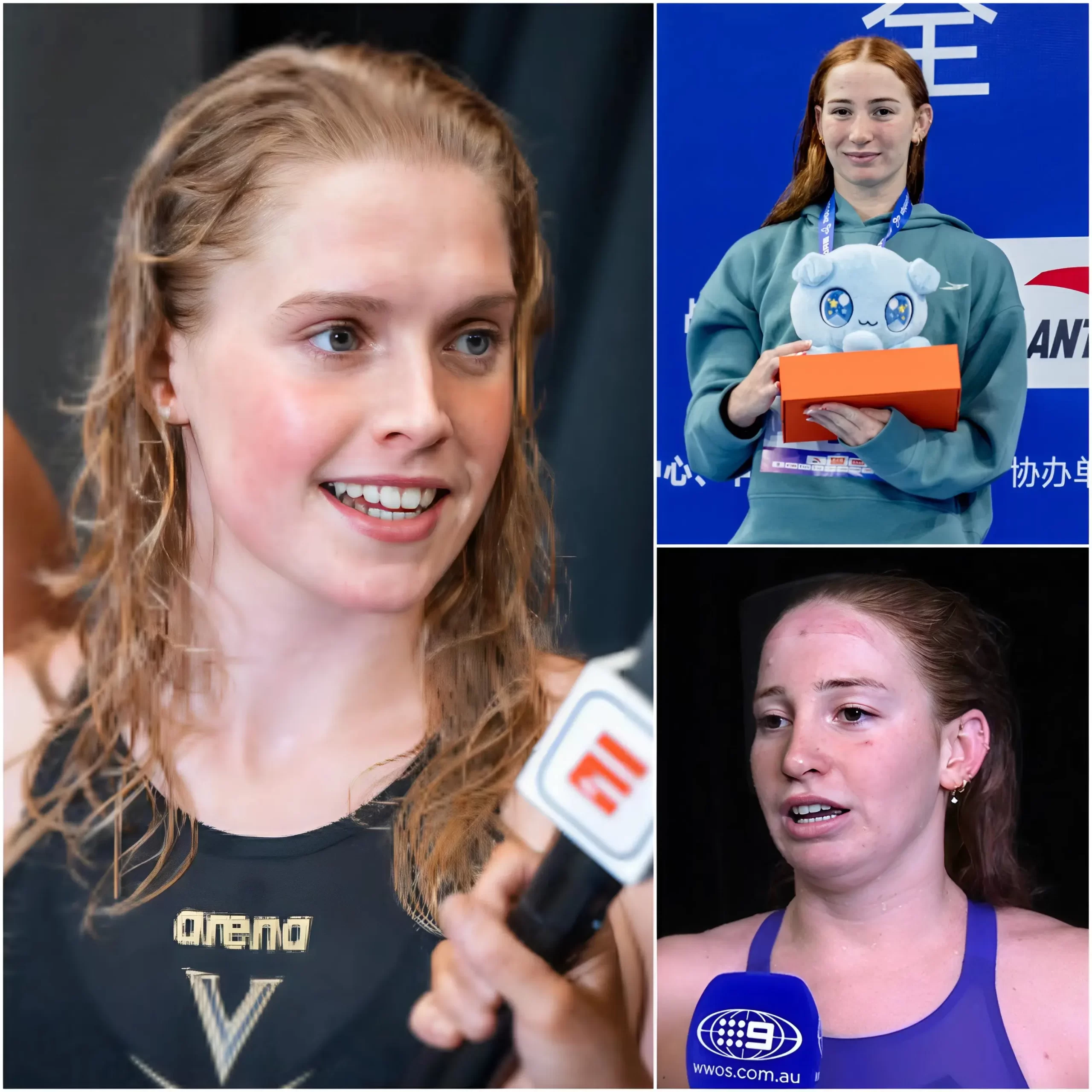 “SHE CHEATED!” – Siobhan Haughey SHOCKS the swimming world by ACCUSING Mollie O’Callaghan of using an illegal performance-enhancing device during the women’s 200m freestyle at the 2026 China Open Swimming Championships. Tensions erupted as O’Callaghan immediately fired back, sending the entire sports community into a frenzy!