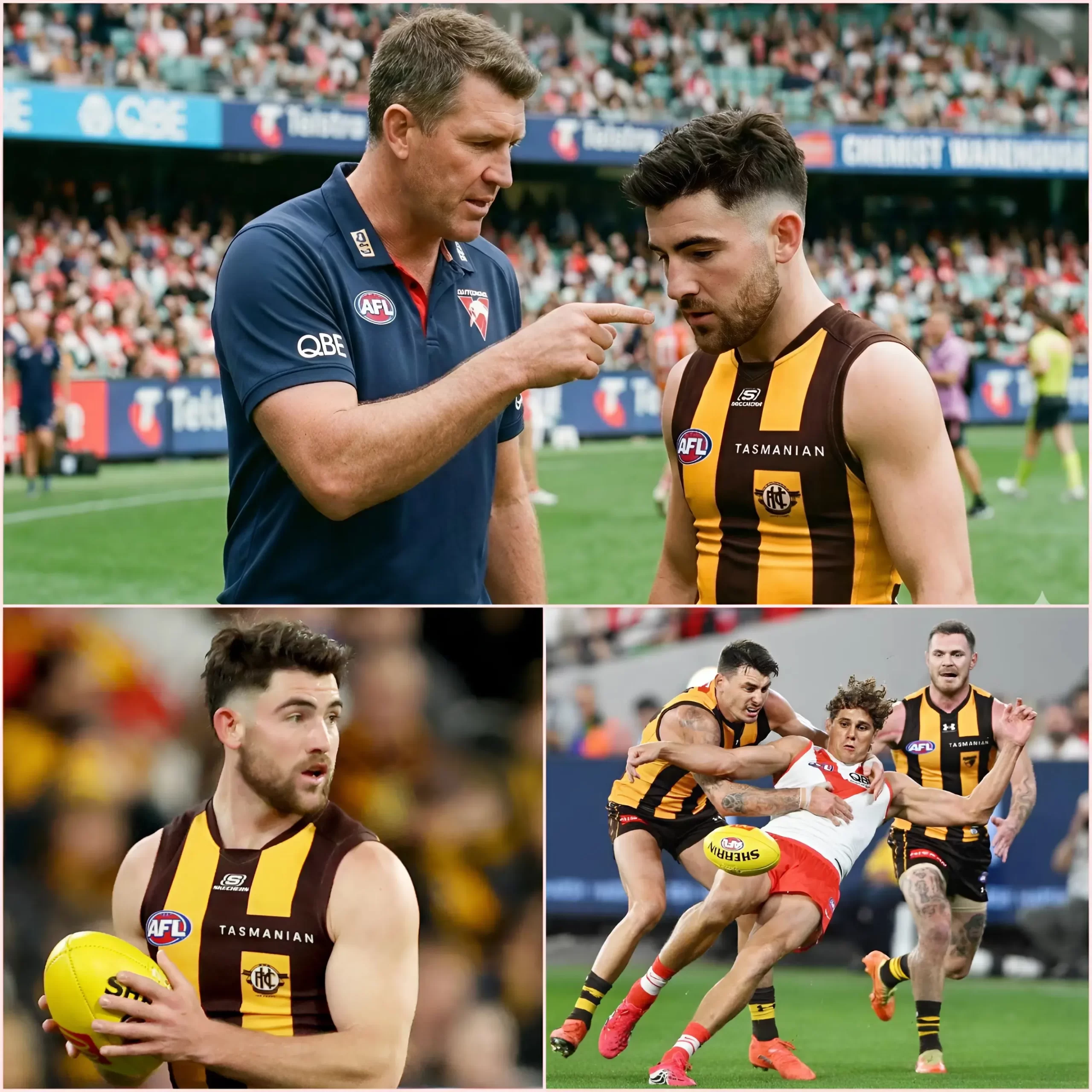 “He cheated!” Just days after the humiliating 99-82 defeat to the Hawthorn Hawks at Optus Stadium