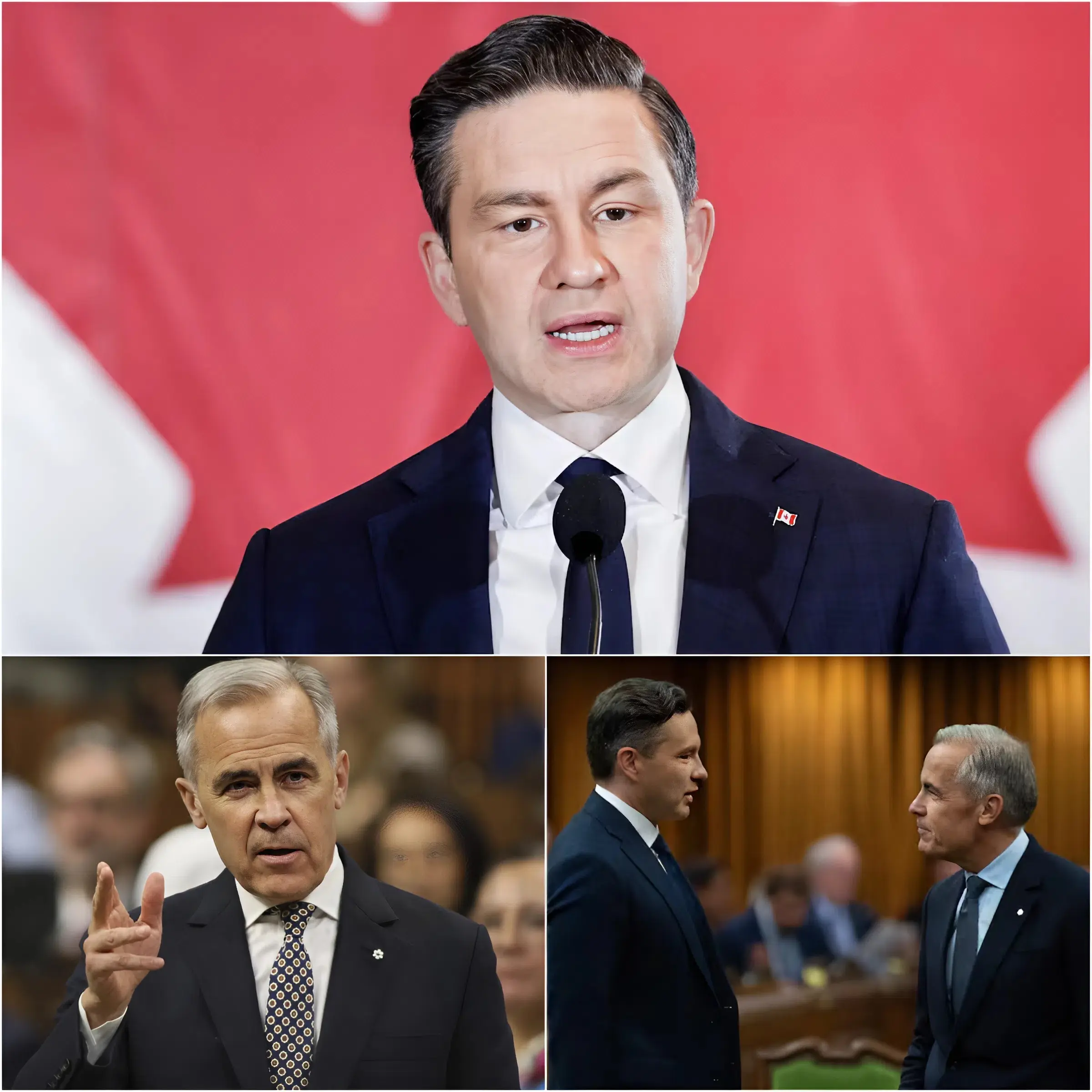 “MUST NOT MISS! Political Leader Pierre Poilievre Targets Mark Carney Over Controversial Bbudget Debates!”