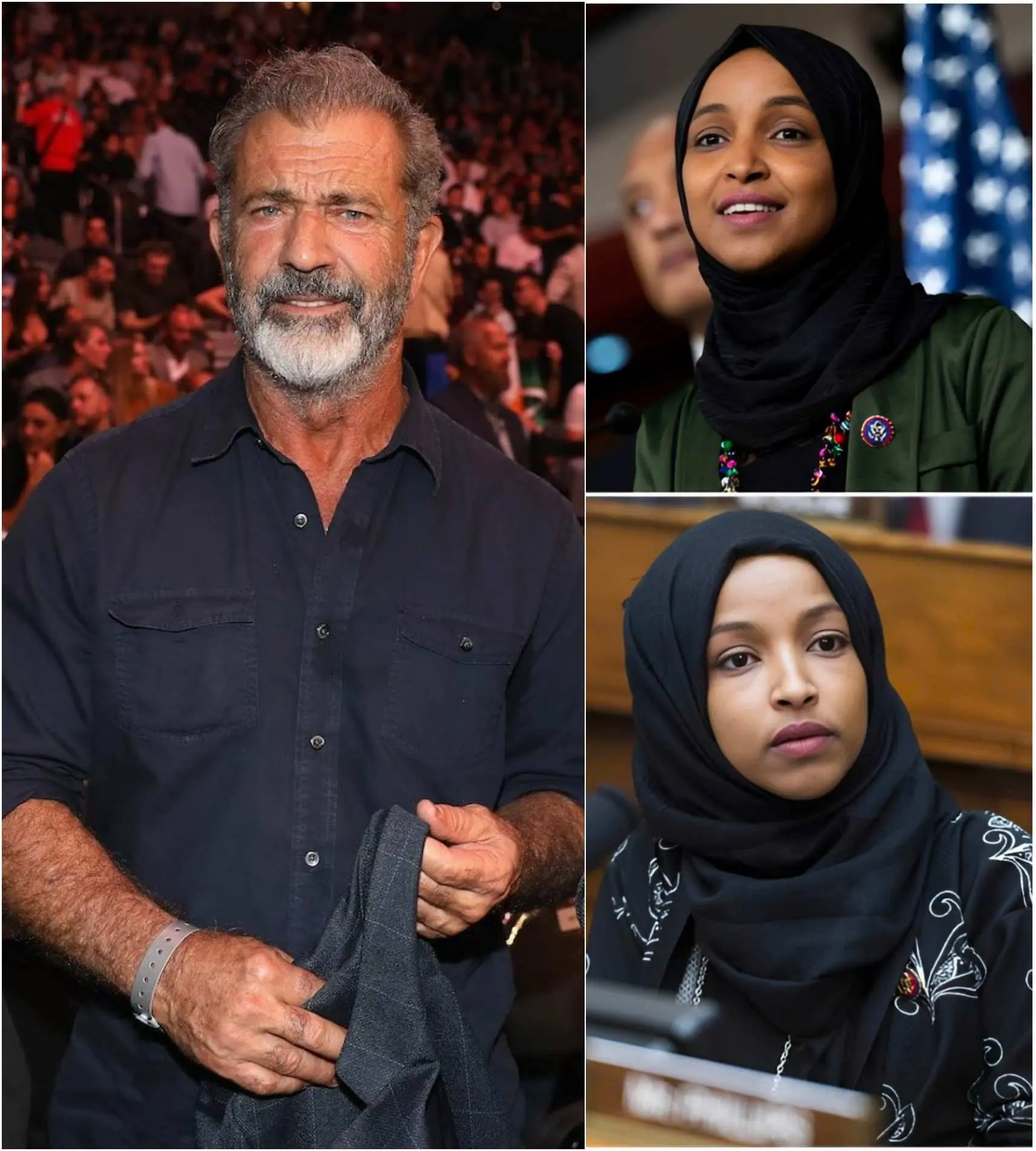 BREAKING NEWS: Mel Gibson says “Our country would be safer without Somali immigrants — Starting with Ilhan Omar!”