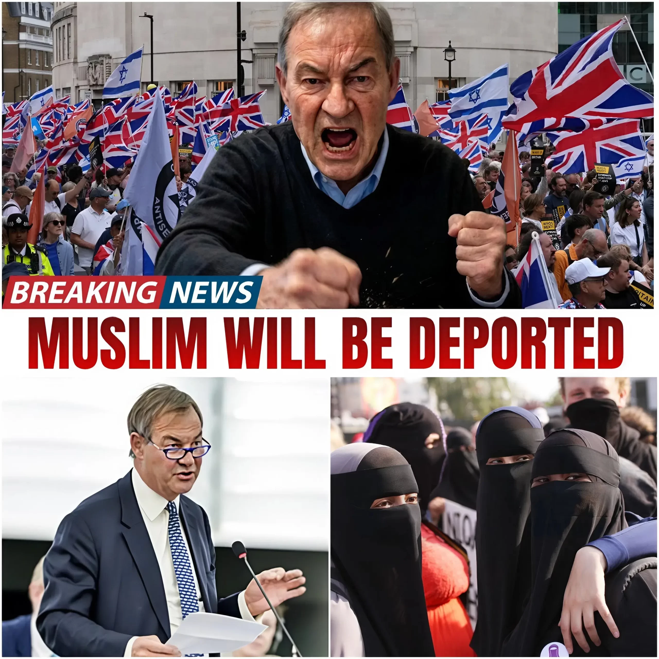 RUPERT LOWE JUST WENT NUCLEAR ON MUSLIM MIGRANTS IN BRITAIN!!! 🚨 “MUSLIMS MUST BE DEPORTED.” – A high-intensity political moment is gaining momentum after Rupert Lowe outlined a hardline immigration stance during a discussion on Britain’s future.