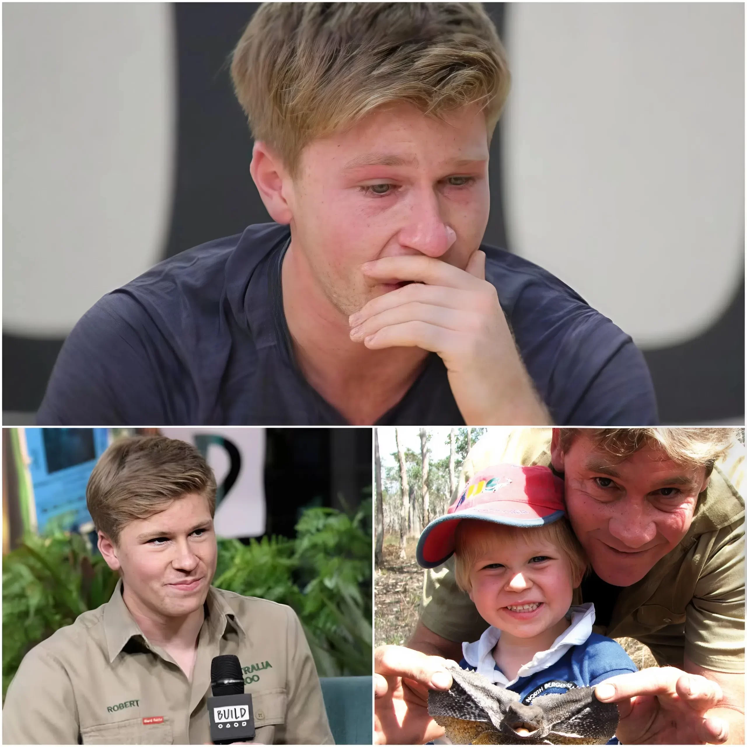 “I’M NOT ALWAYS GONNA BE HERE” — STEVE IRWIN’S HEARTBREAKING FINAL MESSAGE TO SON ROBERT IRWIN LEAVES HIM IN TEARS 😢💔 Steve Irwin’s moving words to his son Robert have resurfaced, showing the deep love and wisdom he shared before his untimely death.
