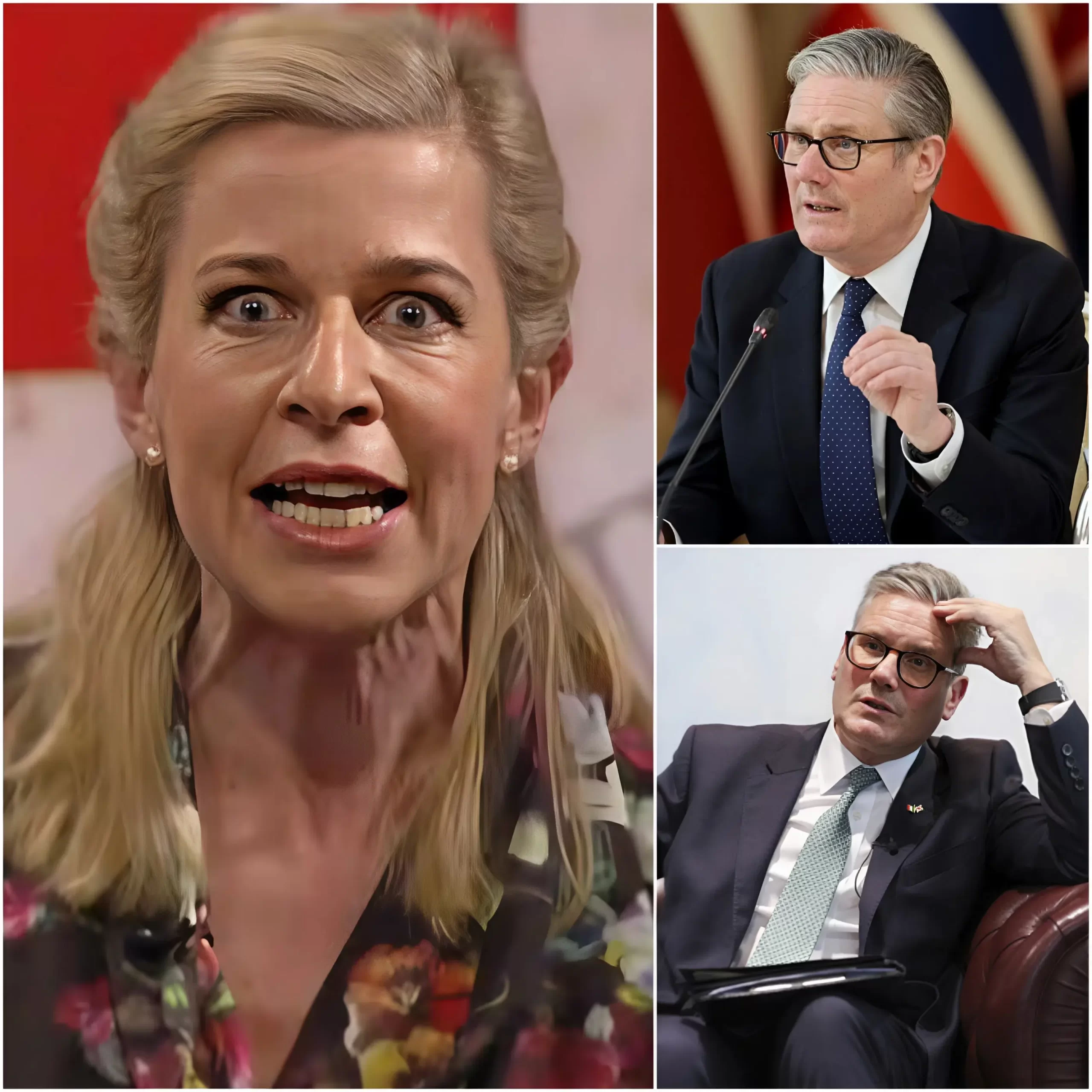 THREE WORDS THAT SENT STARMER COMPLETELY OVER THE EDGE! “SHUT UP NOW!” — Today, the House of Commons erupted into chaos as Katie Hopkins dropped a two-word nuclear bomb directly at Keir Starmer during a fiery economic debate over the nightmare of inflation and government failures.
