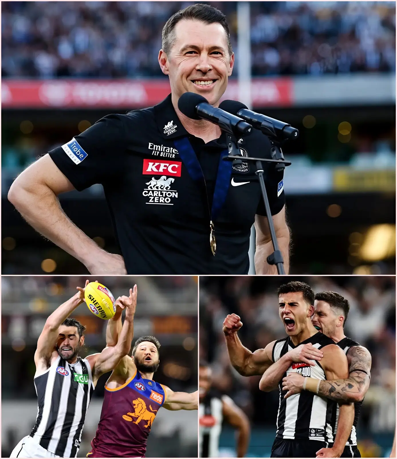 🔥📣 “It’s terrible, I probably will never see another player as brilliant as him in my lifetime,” said Brisbane Lions head coach Chris Fagan in utter despair after the painful and humiliating 112-64 loss to the Collingwood Magpies yesterday.