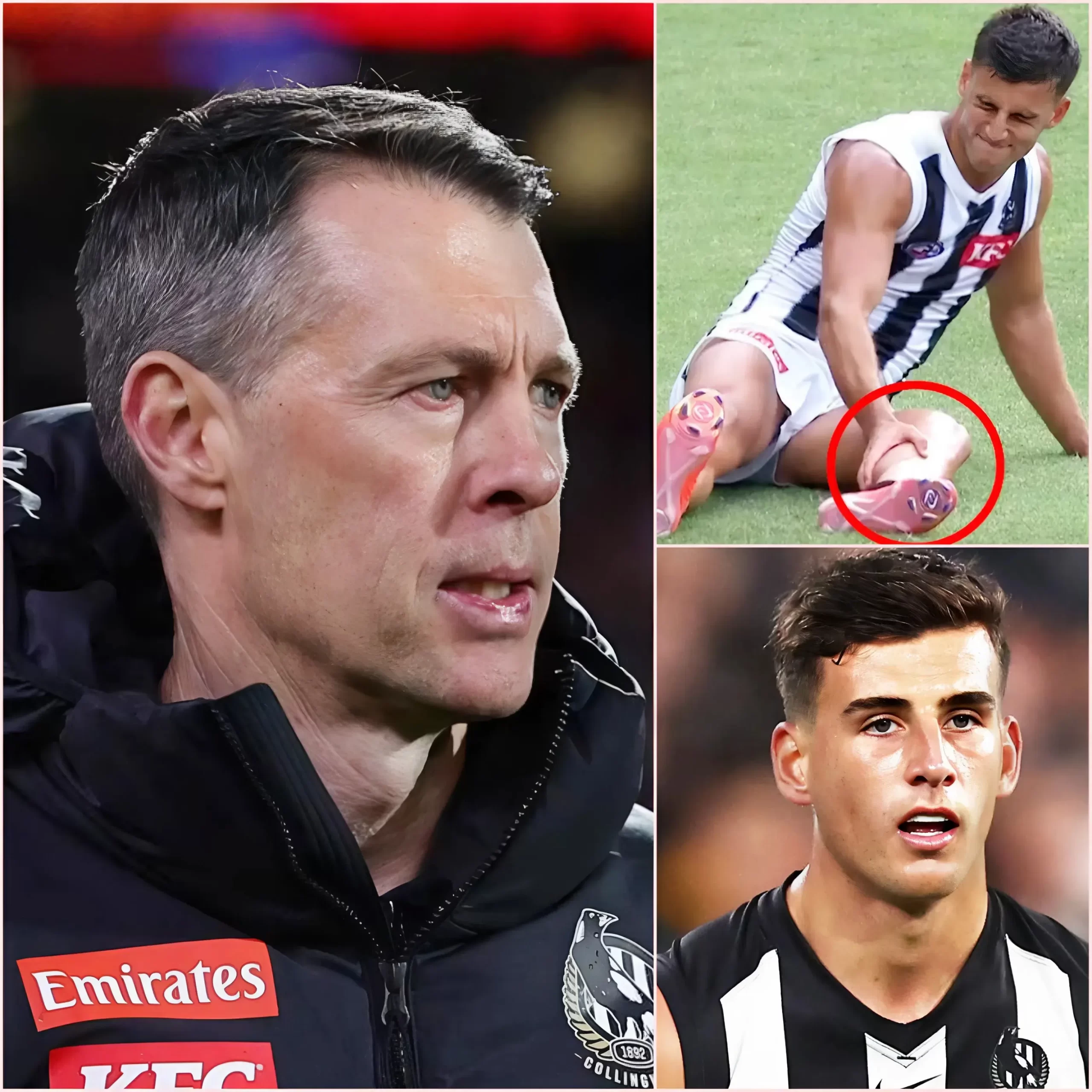 🔥📣 BREAKING NEWS: “I’m sorry for letting everyone down.” Coach Craig McRae explained the reason for the Collingwood Magpies’ recent defeat, deeply moving the fans.