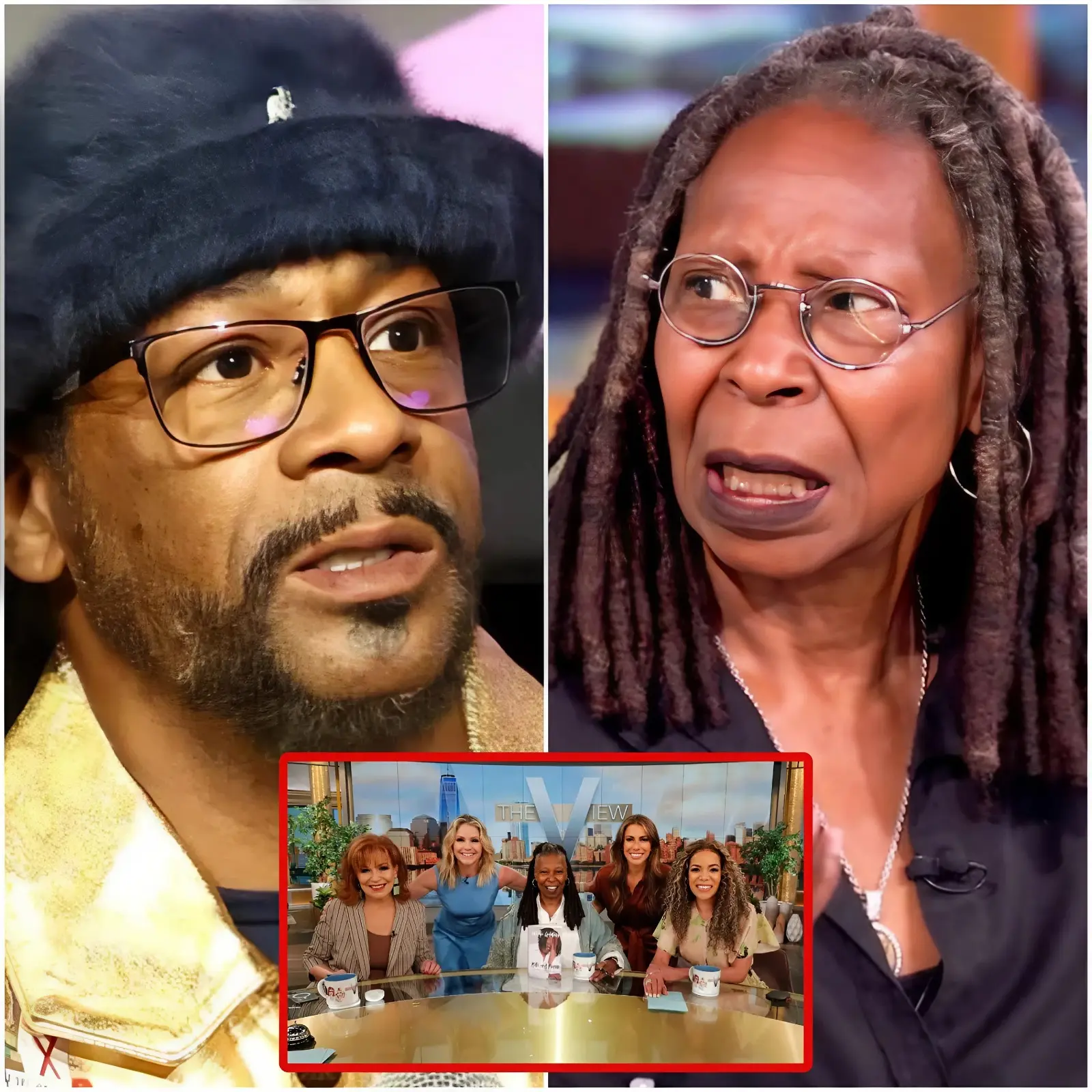 😱 Katt Williams just BRUTALLY destroyed Whoopi Goldberg and The View on live TV — and the internet is STILL talking about it! Whoopi doubled down hard: “I don’t care if Biden pooped his pants… I’ll still stand behind him!”
