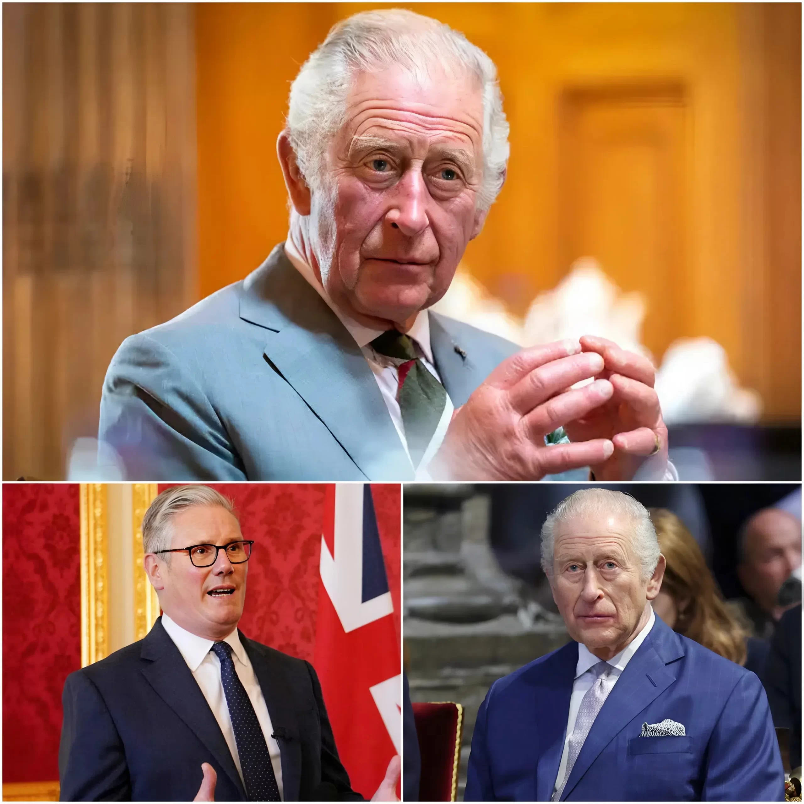 🚨 SHOCKING: Keir Starmer in PANIC as King Charles makes a BOMBSHELL revelation about the Labour Party! 🔥 “DISSOLVE THE GOVERNMENT IMMEDIATELY” — In a shocking television interview, King Charles III has revealed a truth that has shaken Britain following the horrific terrorist attack at the Heaton Park Synagogue in Manchester.