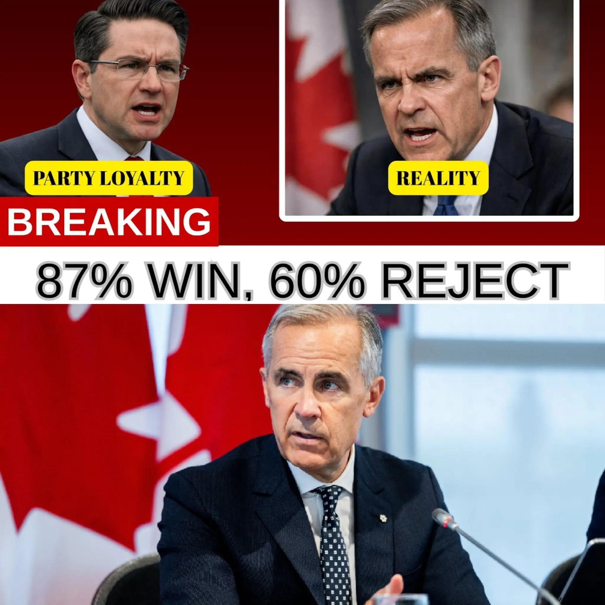 ⚡ FLASH NEWS: Calgary Convention Backs Poilievre While Critics Warn The Party Is Prioritizing Internal Unity Over Electoral Success