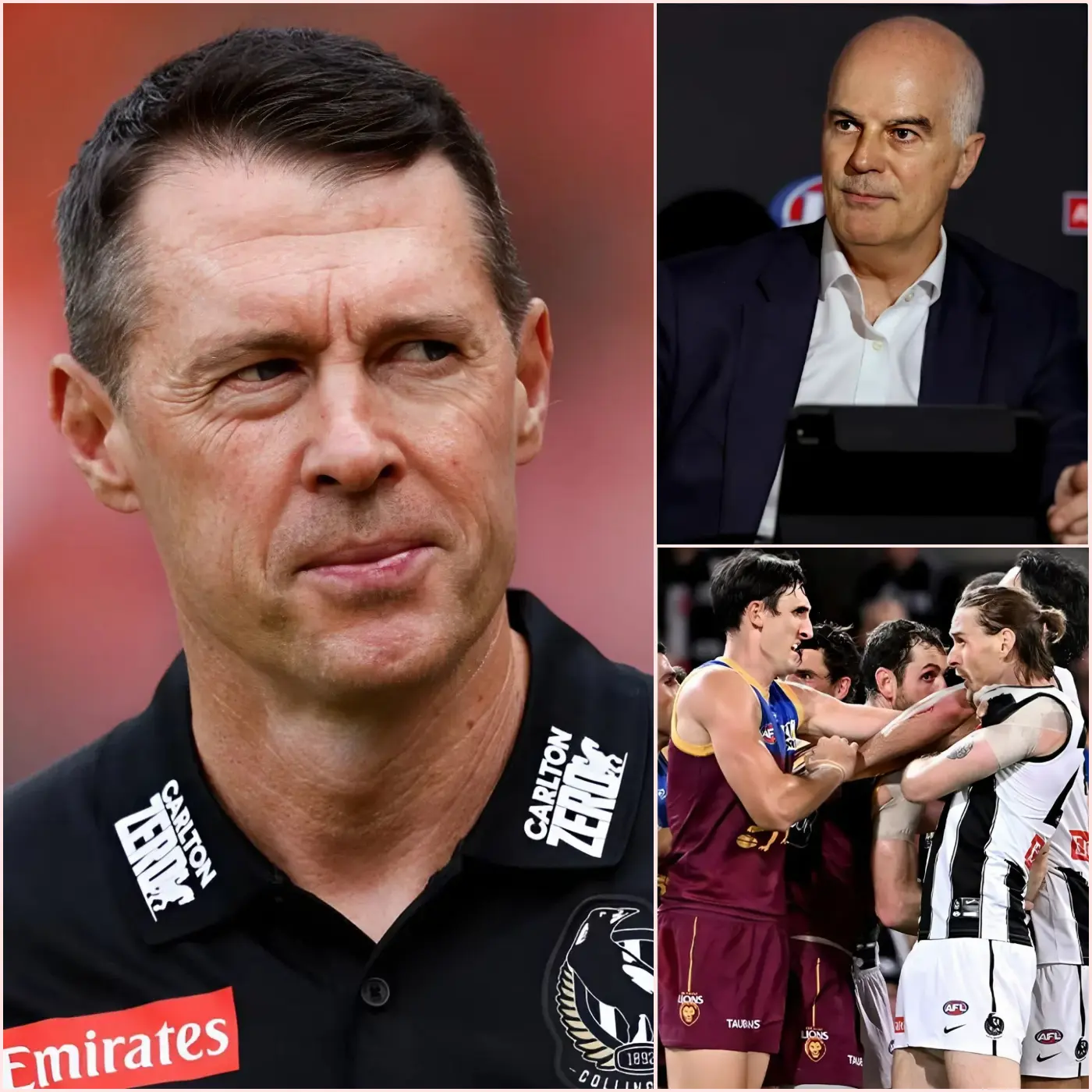 BREAKING NEWS: Controversial Match – AFL President Officially Calls for Unexpected Emergency Meeting: After several days following the match between Collingwood and Brisbane,