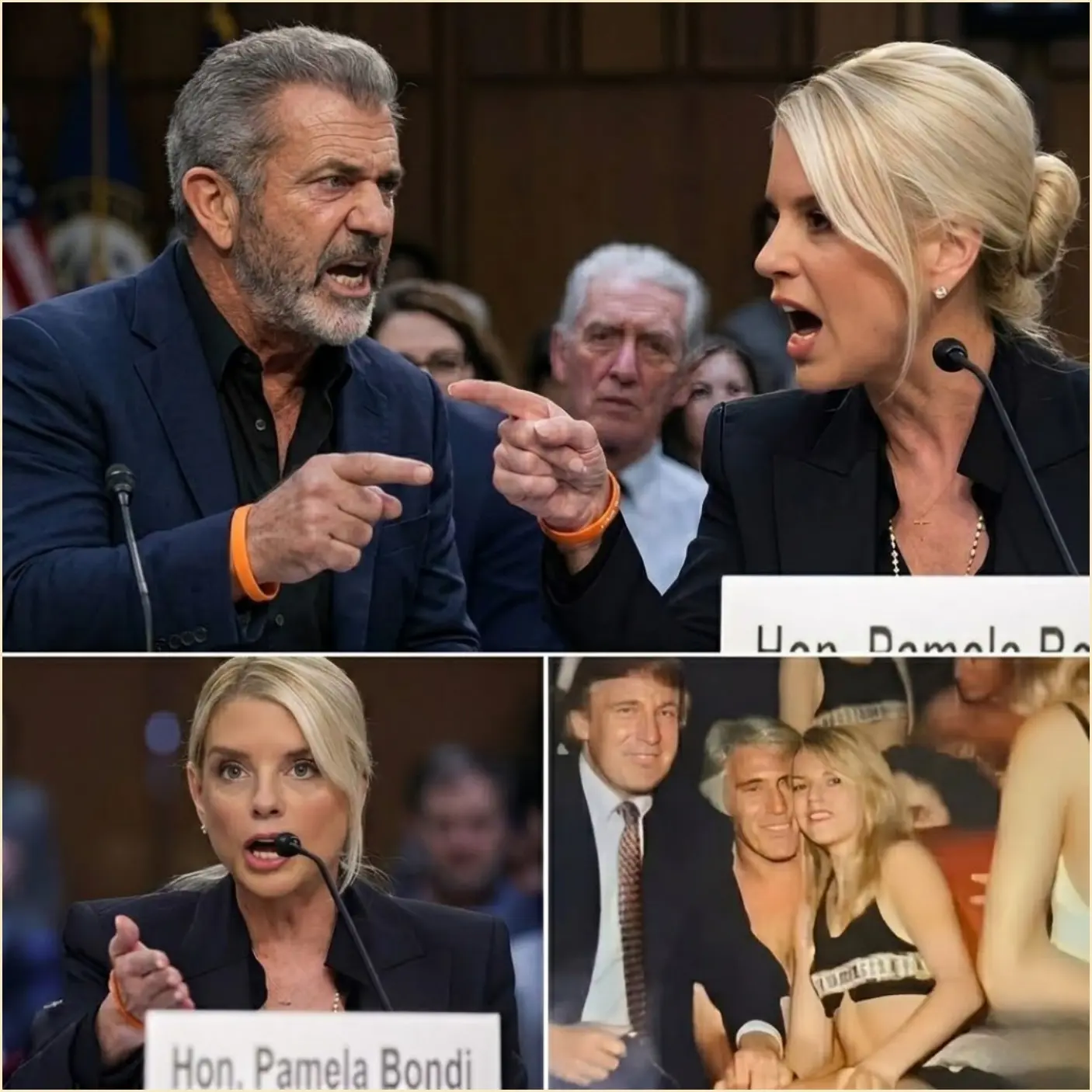 “Mel Gibson” It appears allegations have resurfaced online claiming that Pam Bondi had past connections to the legal defense surrounding Jeffrey Epstein. These claims suggest she was involved during the period when Epstein faced charges in Florida. Legally, reporting at the time indicated actions were within the bounds of her role, but…