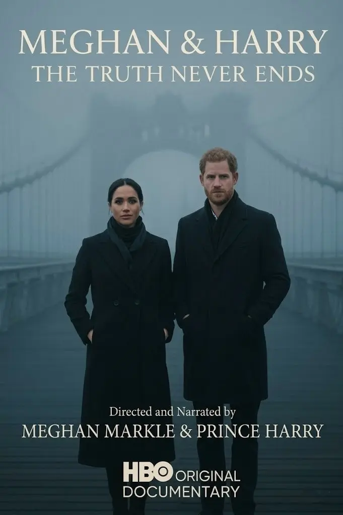 HBO has officially confirmed the 10-part documentary series Meghan Markle & Prince Harry — “THE TRUTH NEVER ENDING,” a grand cinematic exploration of the personal, emotional, and public journey that has defined one of the most talked-about couples of the modern era.