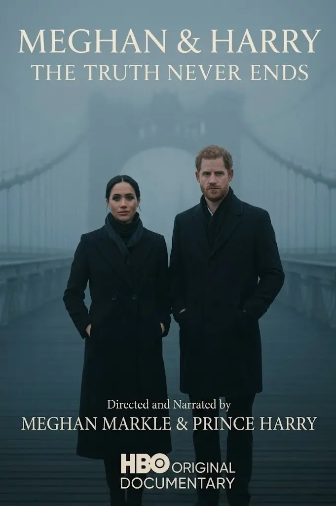 HBO has officially confirmed the 10-part documentary series Meghan Markle & Prince Harry — “THE TRUTH NEVER ENDING,” a grand cinematic exploration of the personal, emotional, and public journey that has defined one of the most talked-about couples of the modern era.