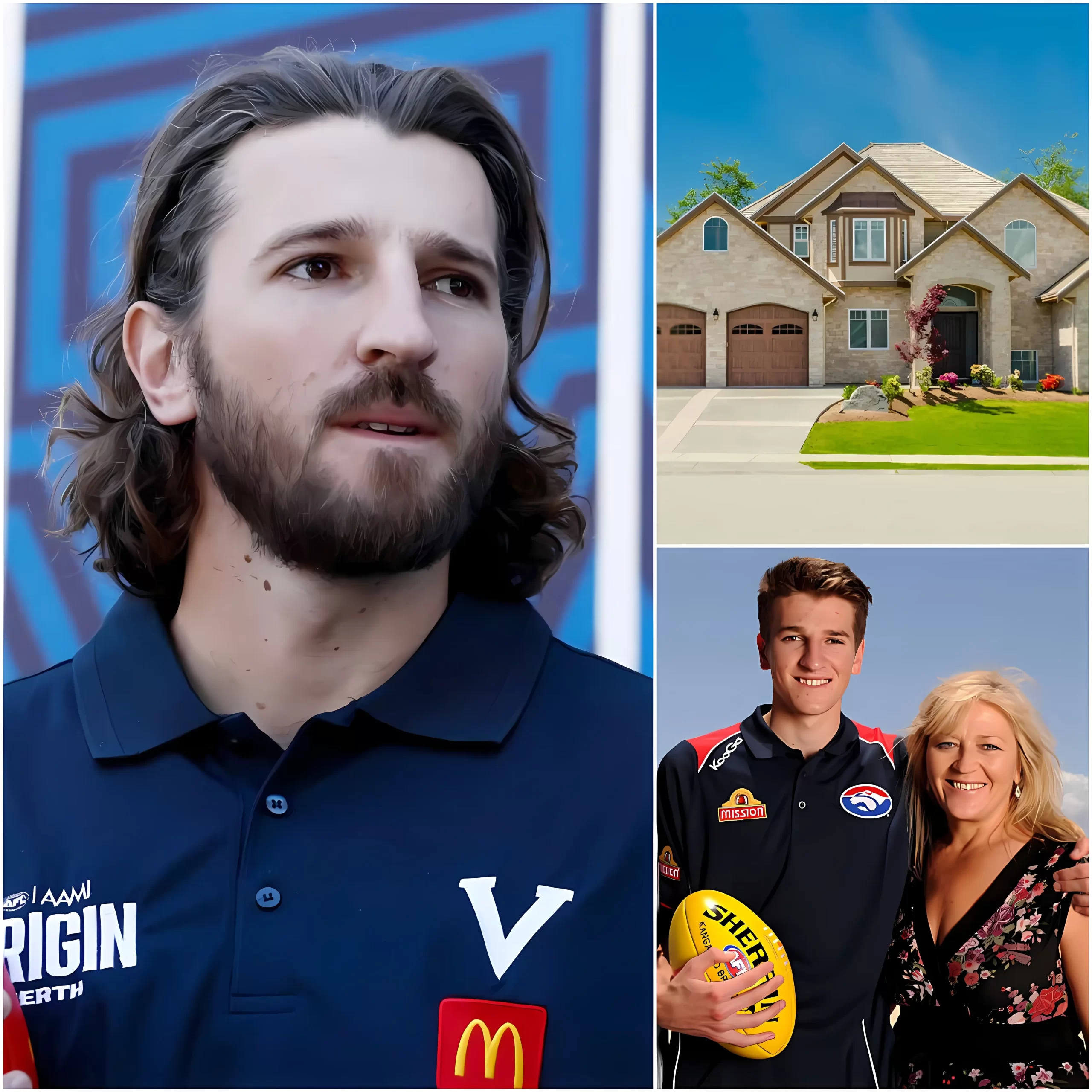 GOOD NEWS ❤️ Western Bulldogs star Marcus Bontempelli has just shocked the AFL world with a deeply emotional family gesture. Instead of celebrating his hard-earned earnings with luxury purchases, Bontempelli quietly paid off his parents’ home, thanking them for “never letting go” of his dream.
